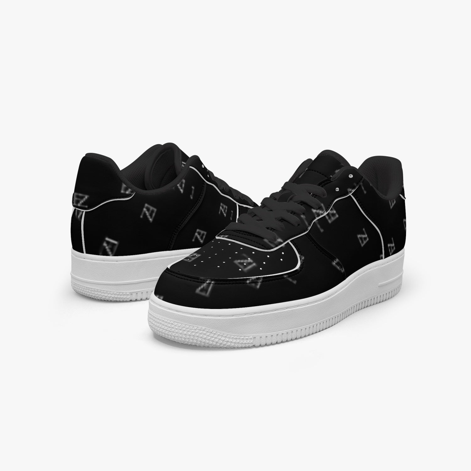 FZ Unisex Low-Top Leather Sports Sneakers - FZwear