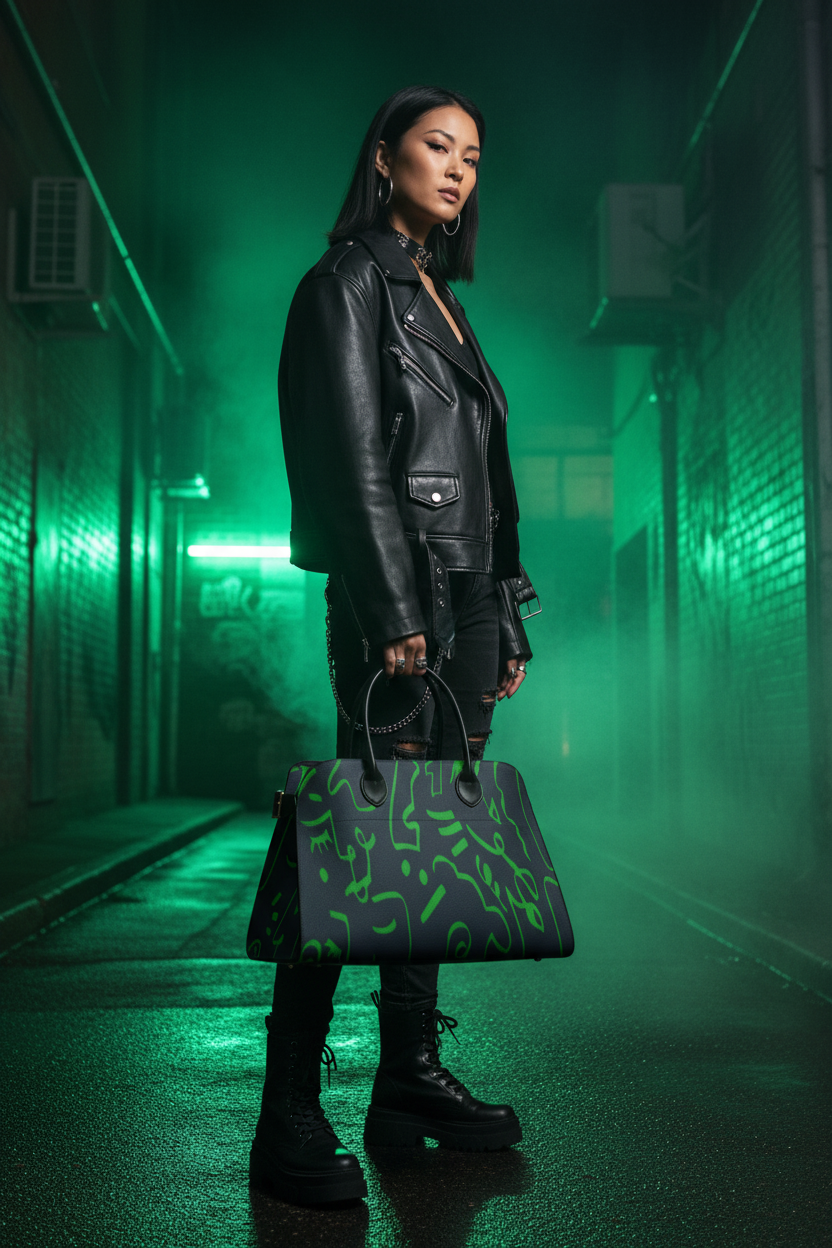 Graffiti Tote - Alley