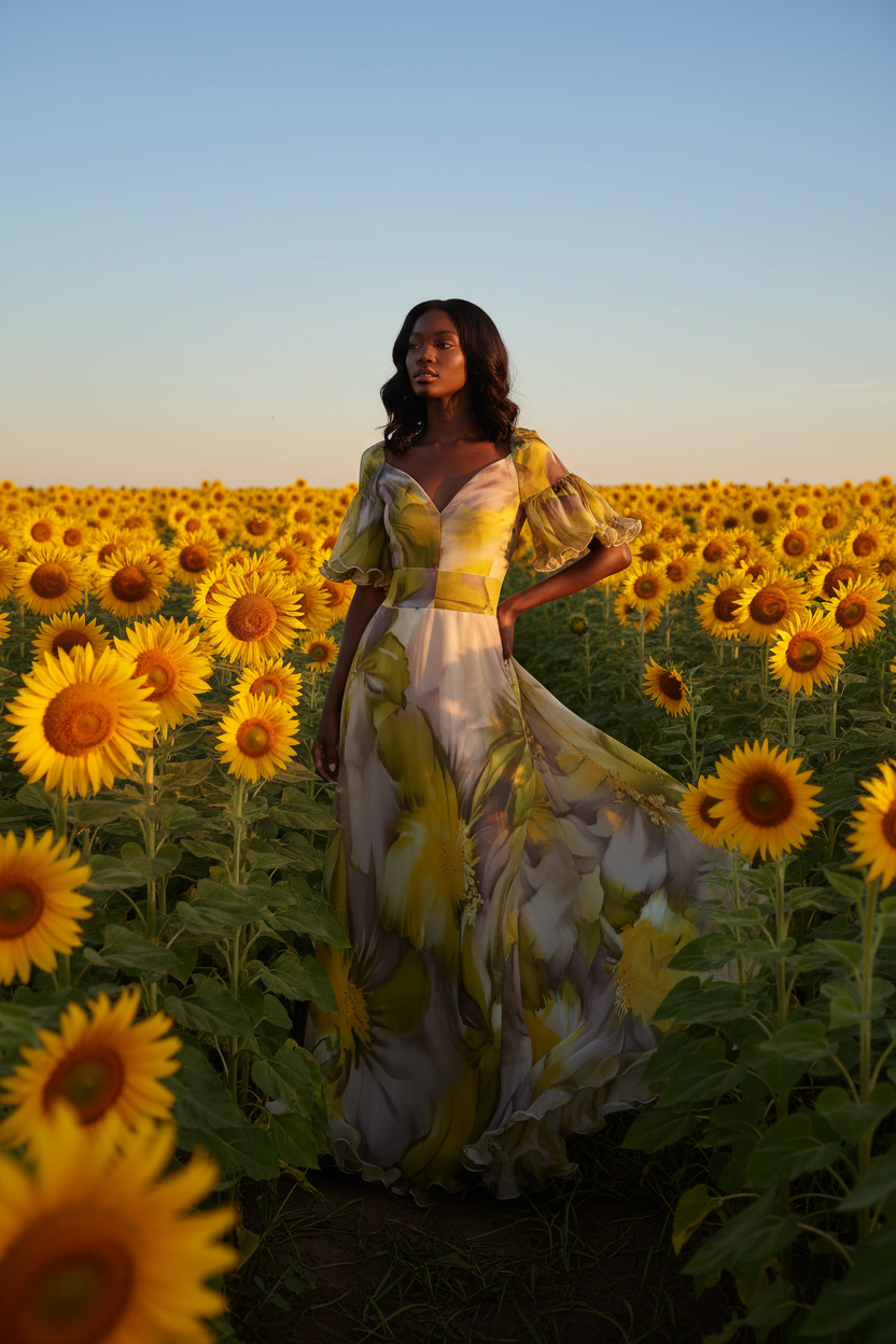 Model 1 - Sunflower Field