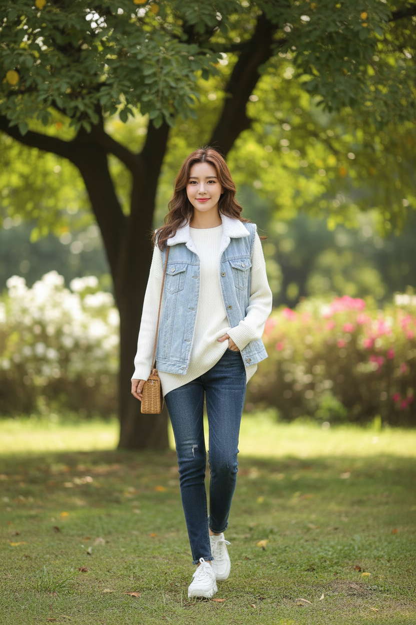 Model 6 - East Asian, medium blue