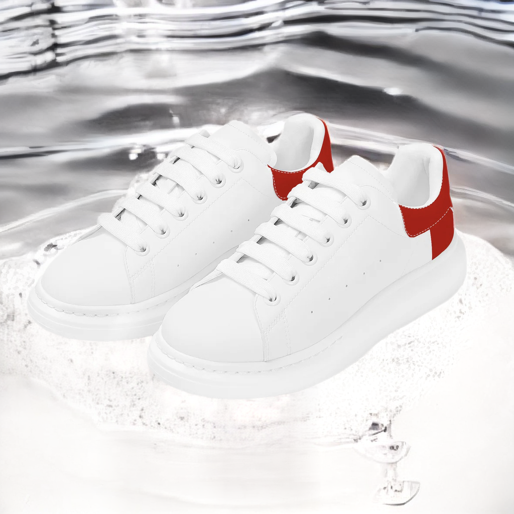 FZ Mens White Tongue Chunky Shoes - FZwear