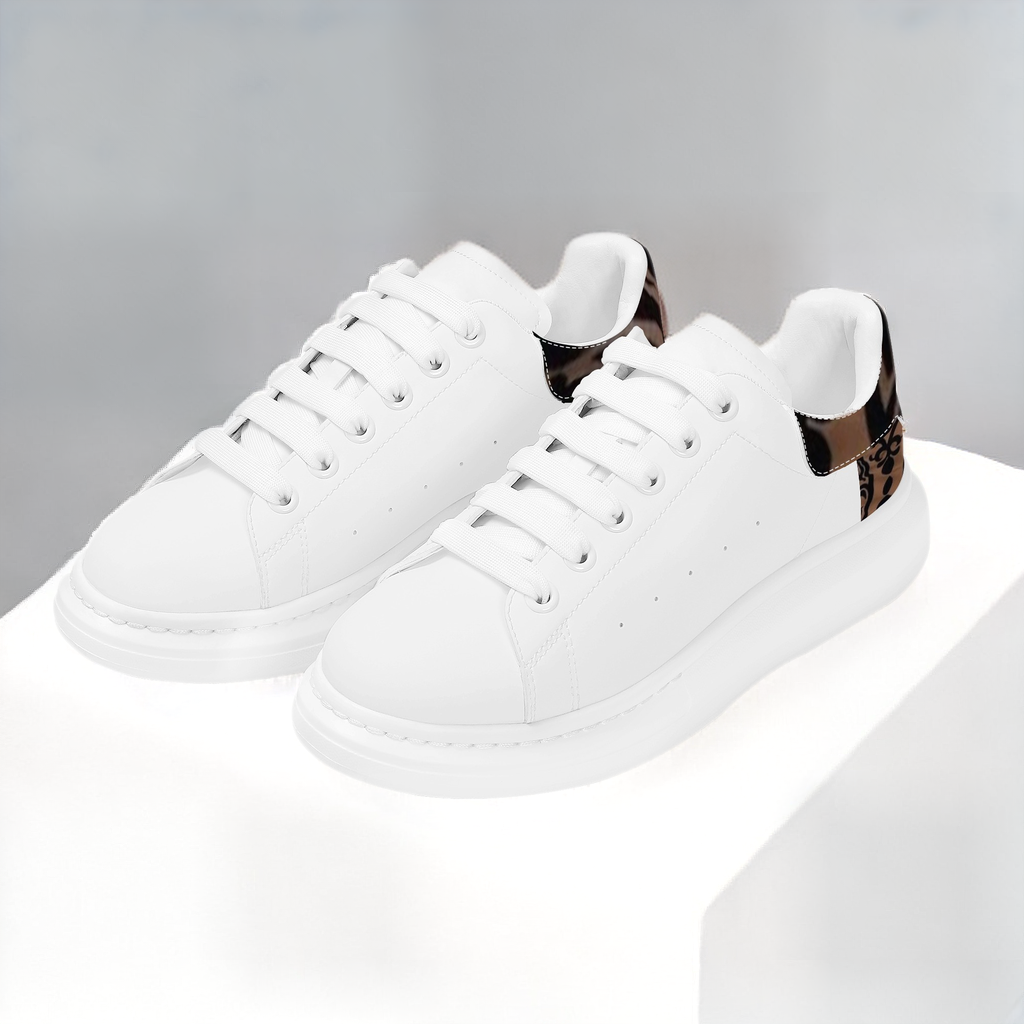 FZ Mens White Tongue Chunky Shoes - FZwear