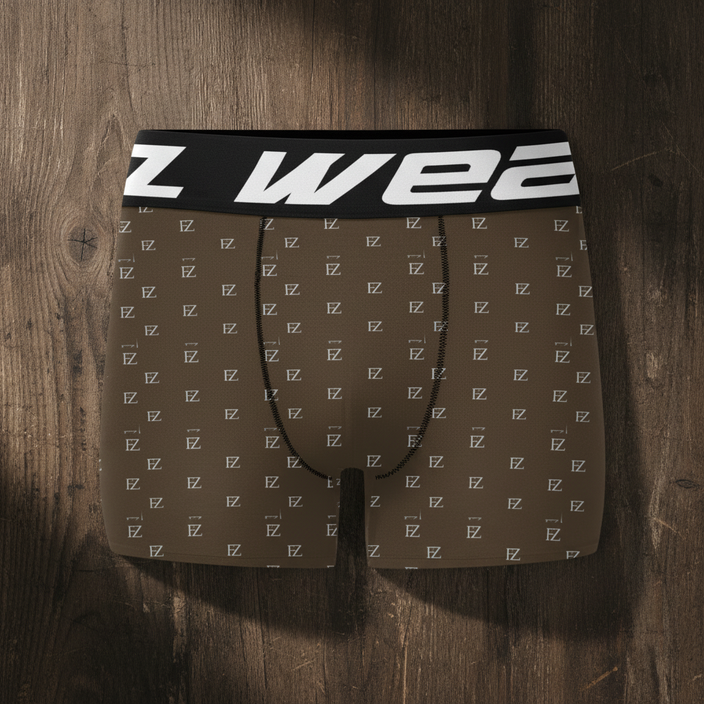 Olive FZwear - dark wood flat lay