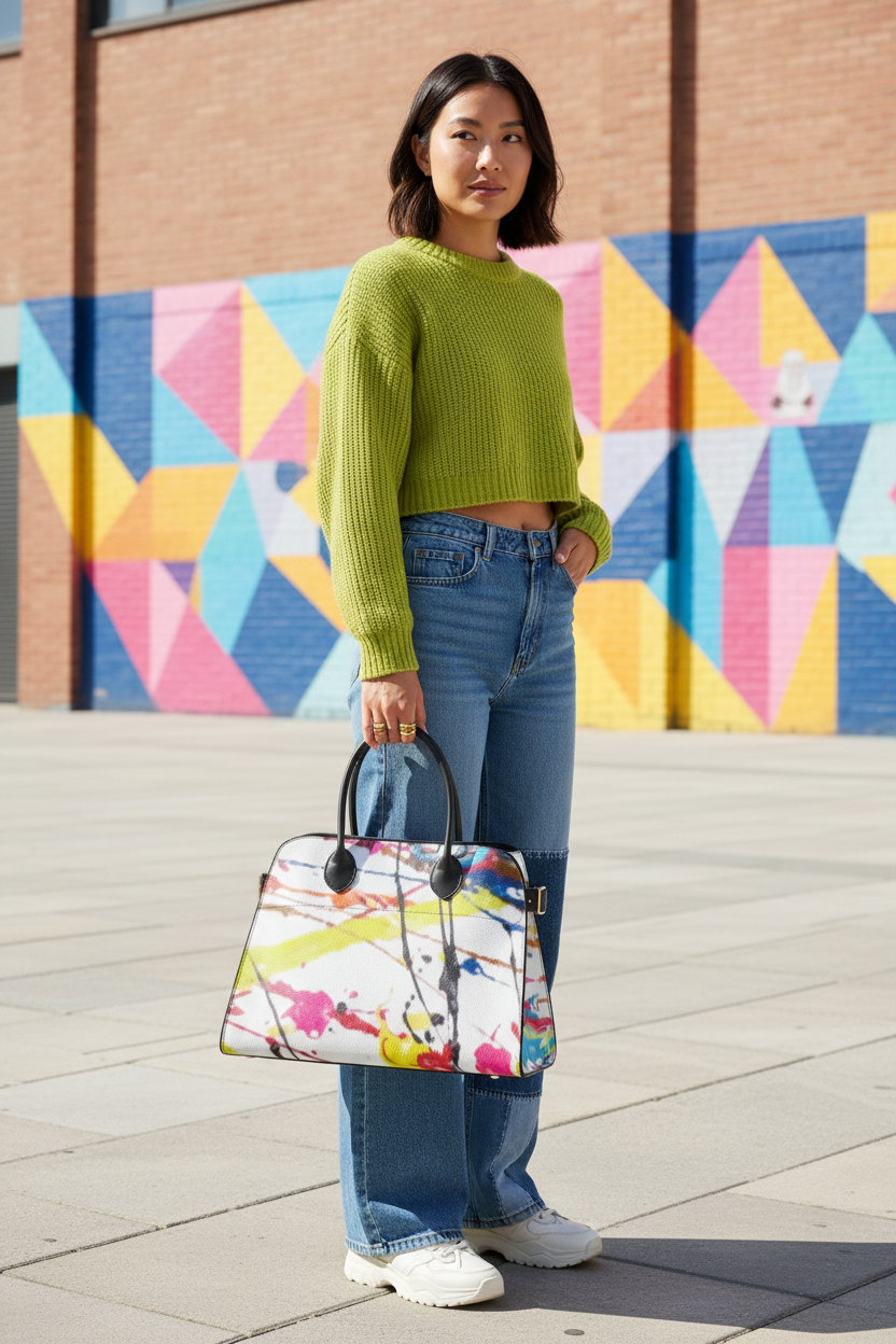 Paint Drip Tote - Plaza