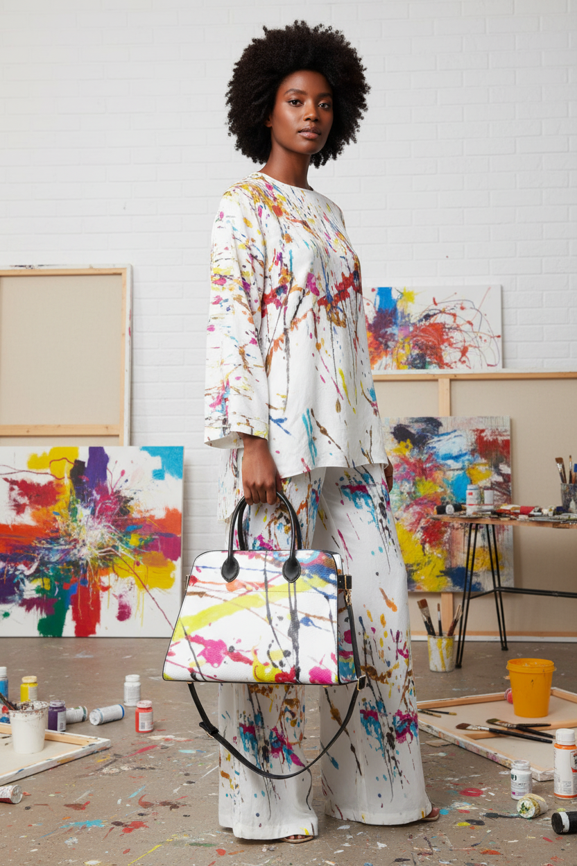 Paint Drip Tote - Studio
