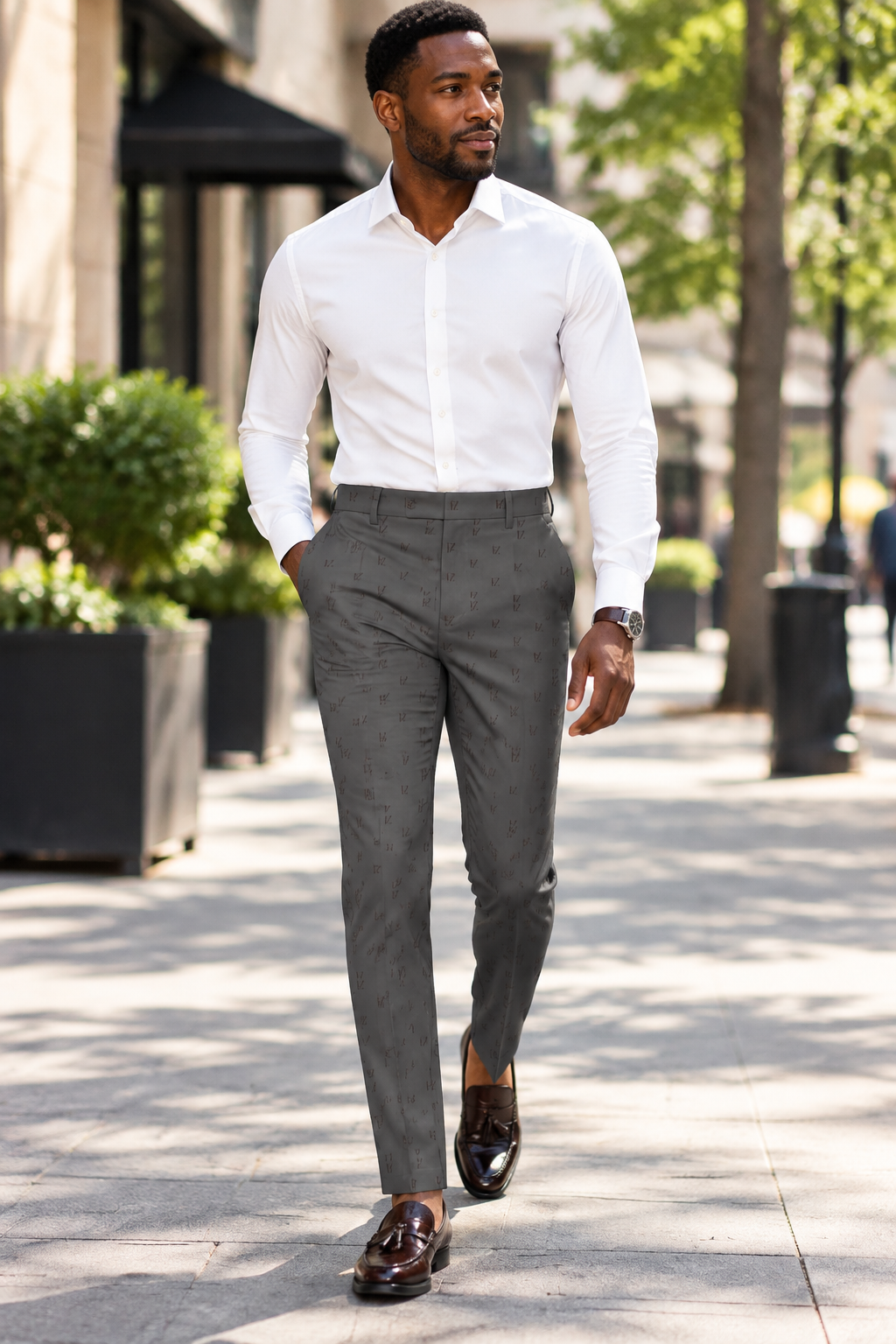 Pedestrian street look