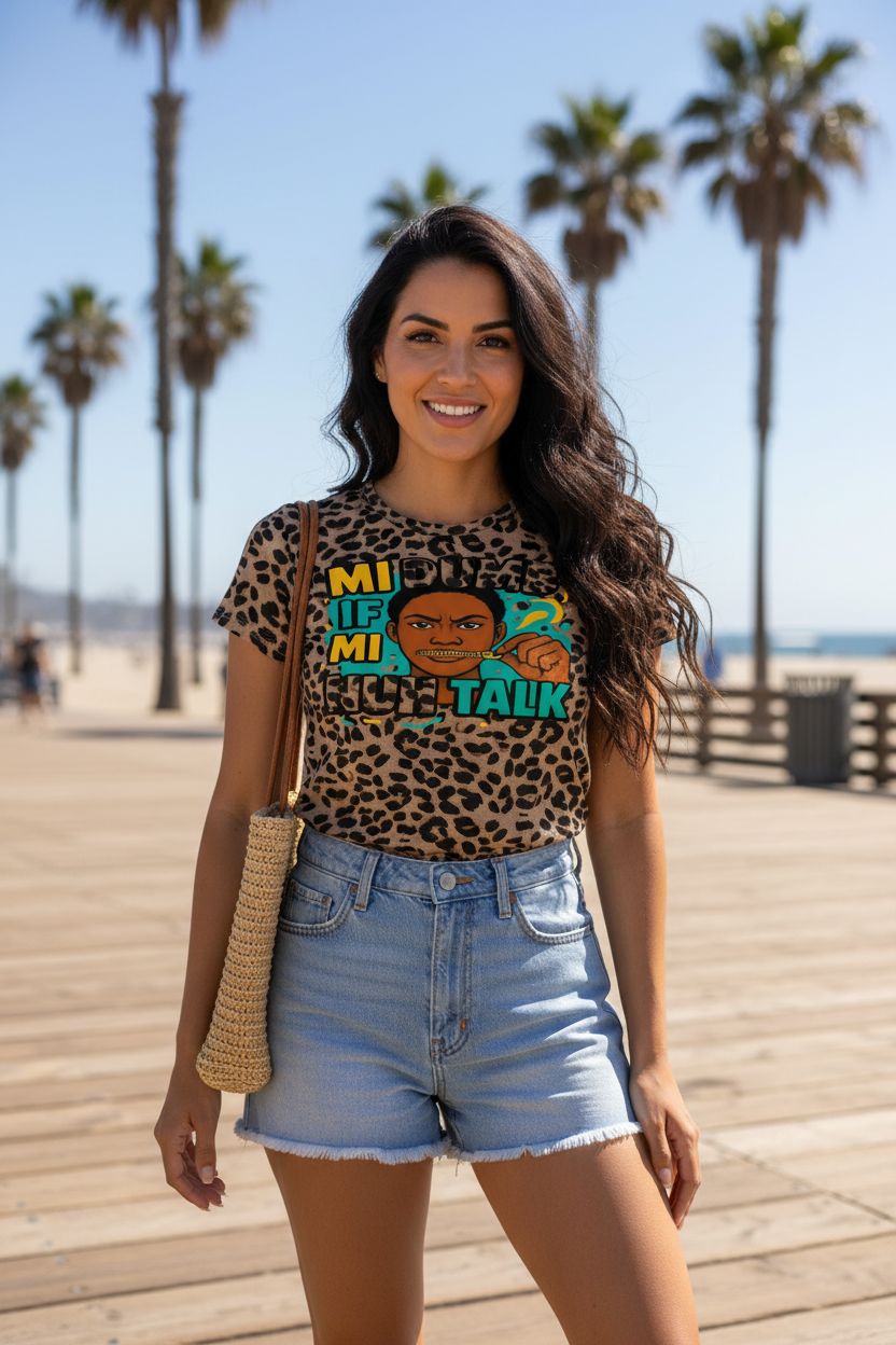 Tan Mi Dumb Tee - Beach