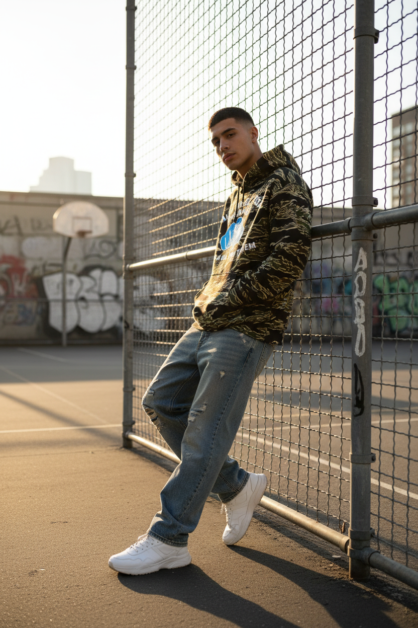 Tiger Camo - Hispanic Male