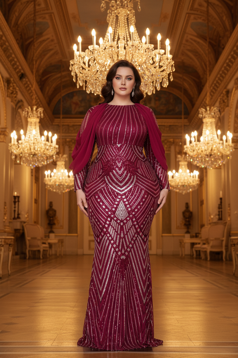 White model - Grand Ballroom - Red