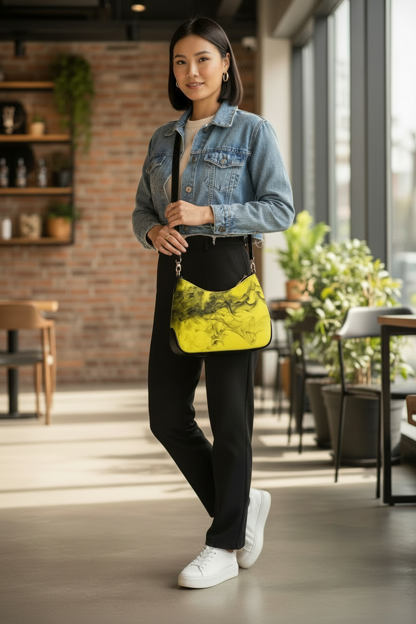 Yellow Smoke Bag - No Chain