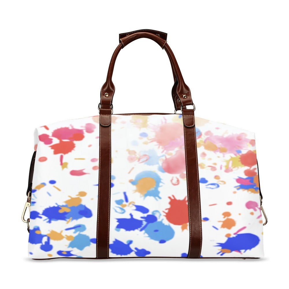 fz paint print travel bag flight bag(model 1643)