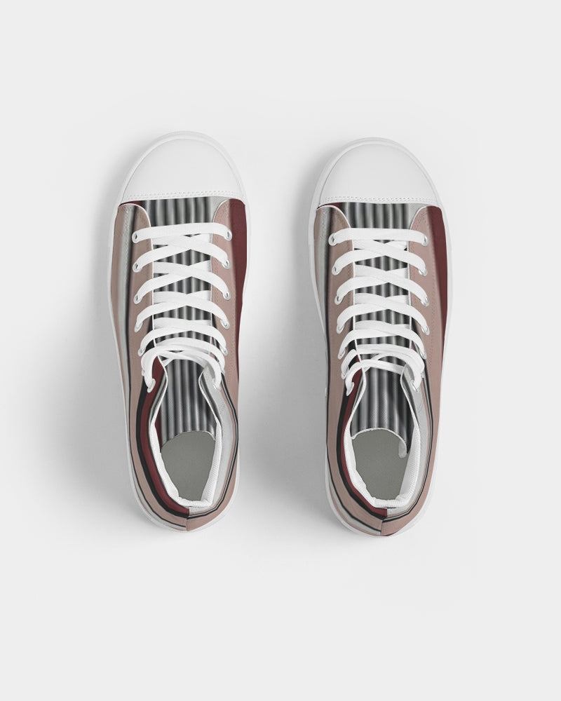 fz stripe zone men's hightop canvas shoe