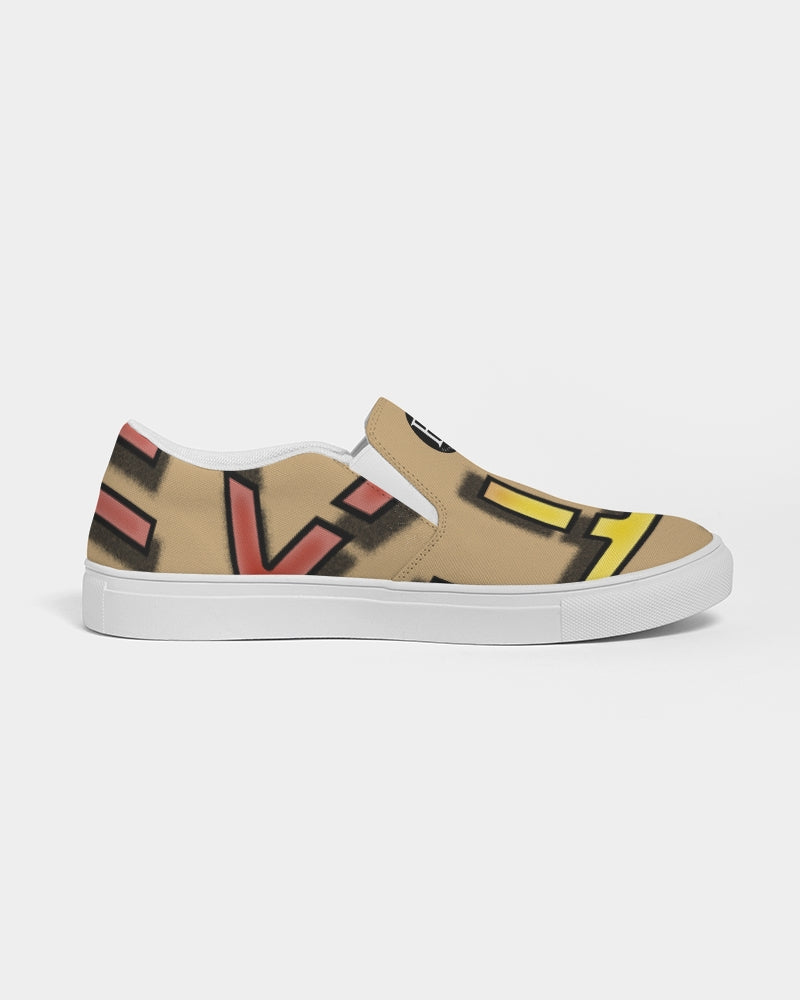 grounded flite women's slip-on canvas shoe
