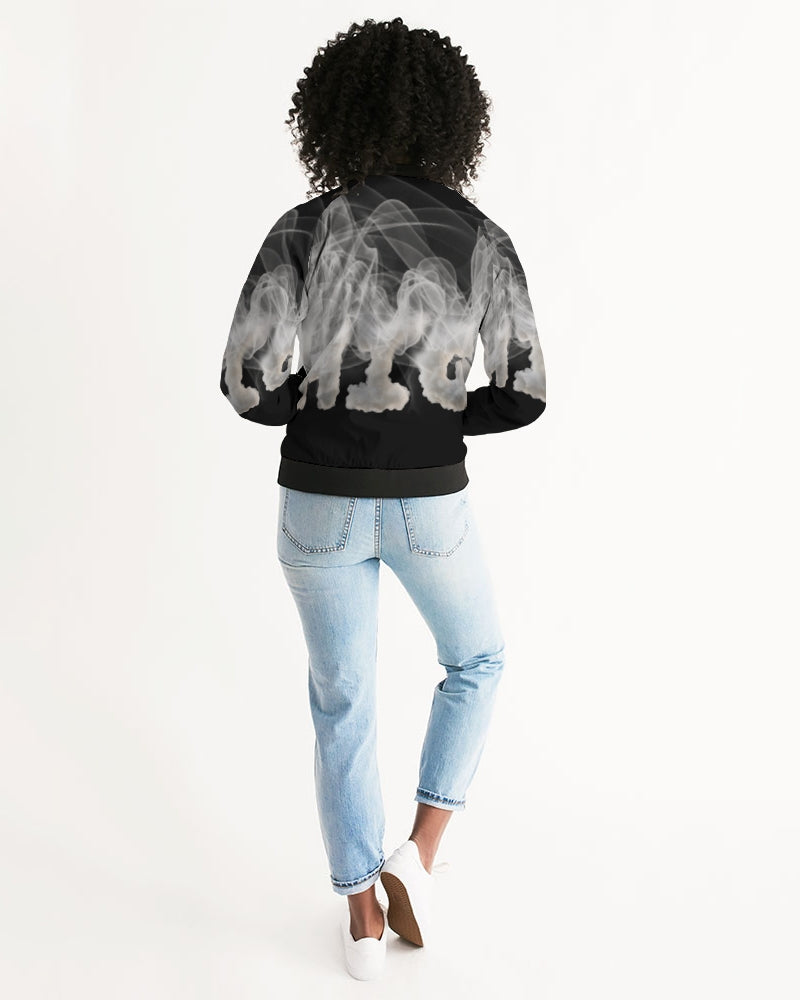 smoking the highest women's bomber jacket