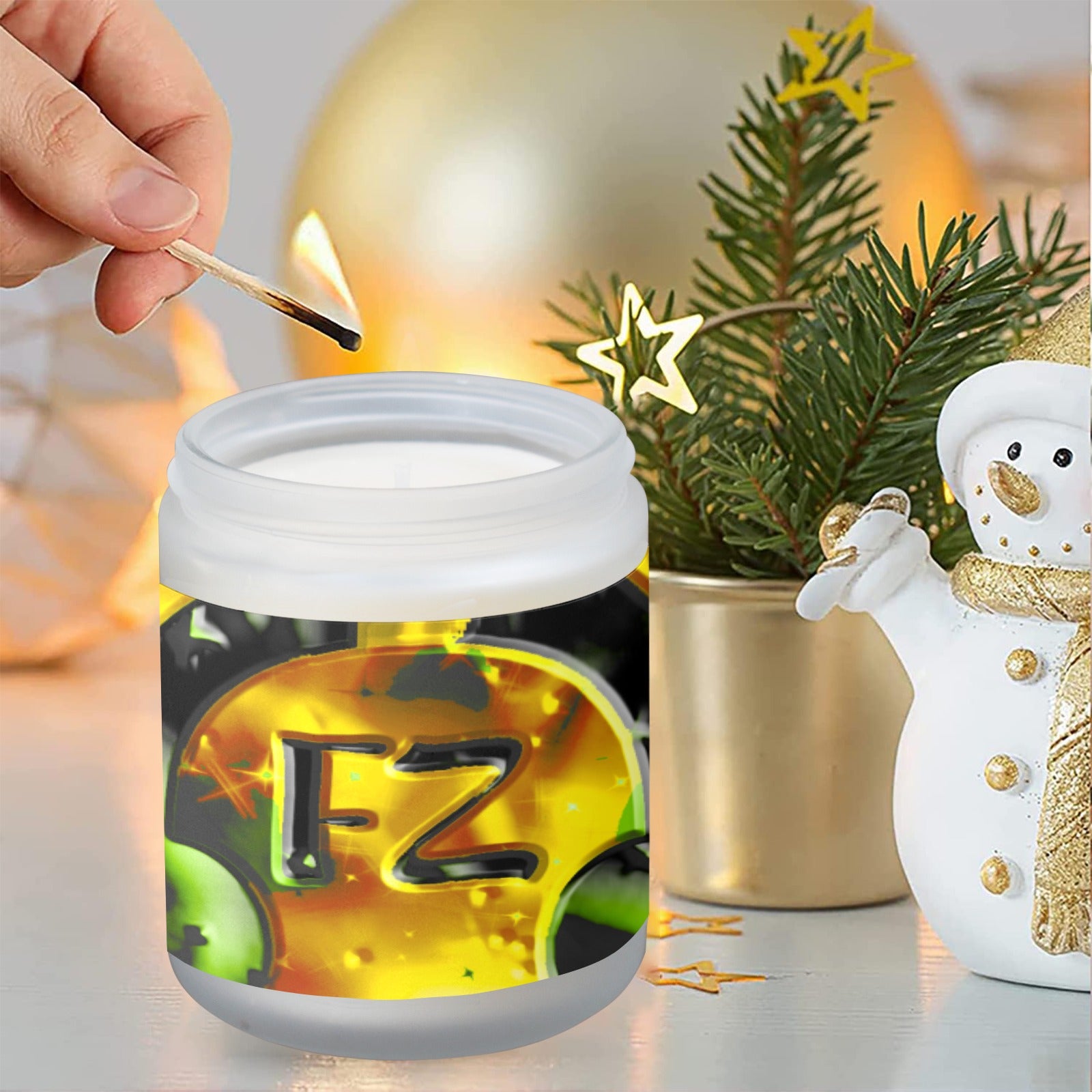 fz cented candles custom scented candle (made in queen)