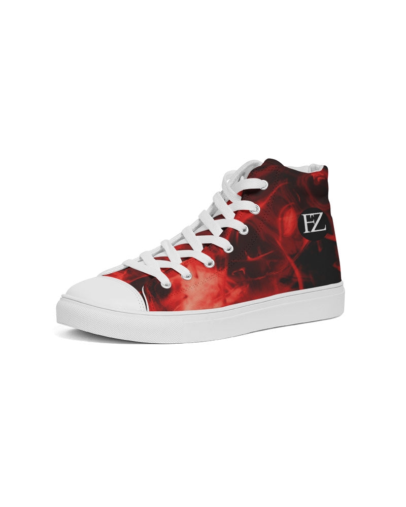 fz earth crust men's hightop canvas shoe