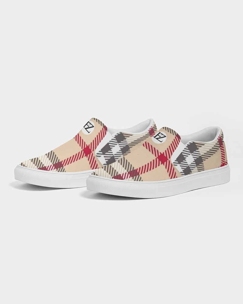 fz creme women's slip-on canvas shoe