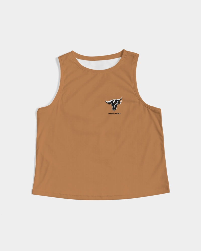 tan flite women's cropped tank