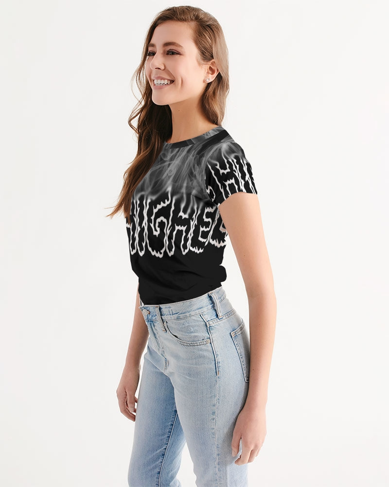 the higgest women's tee