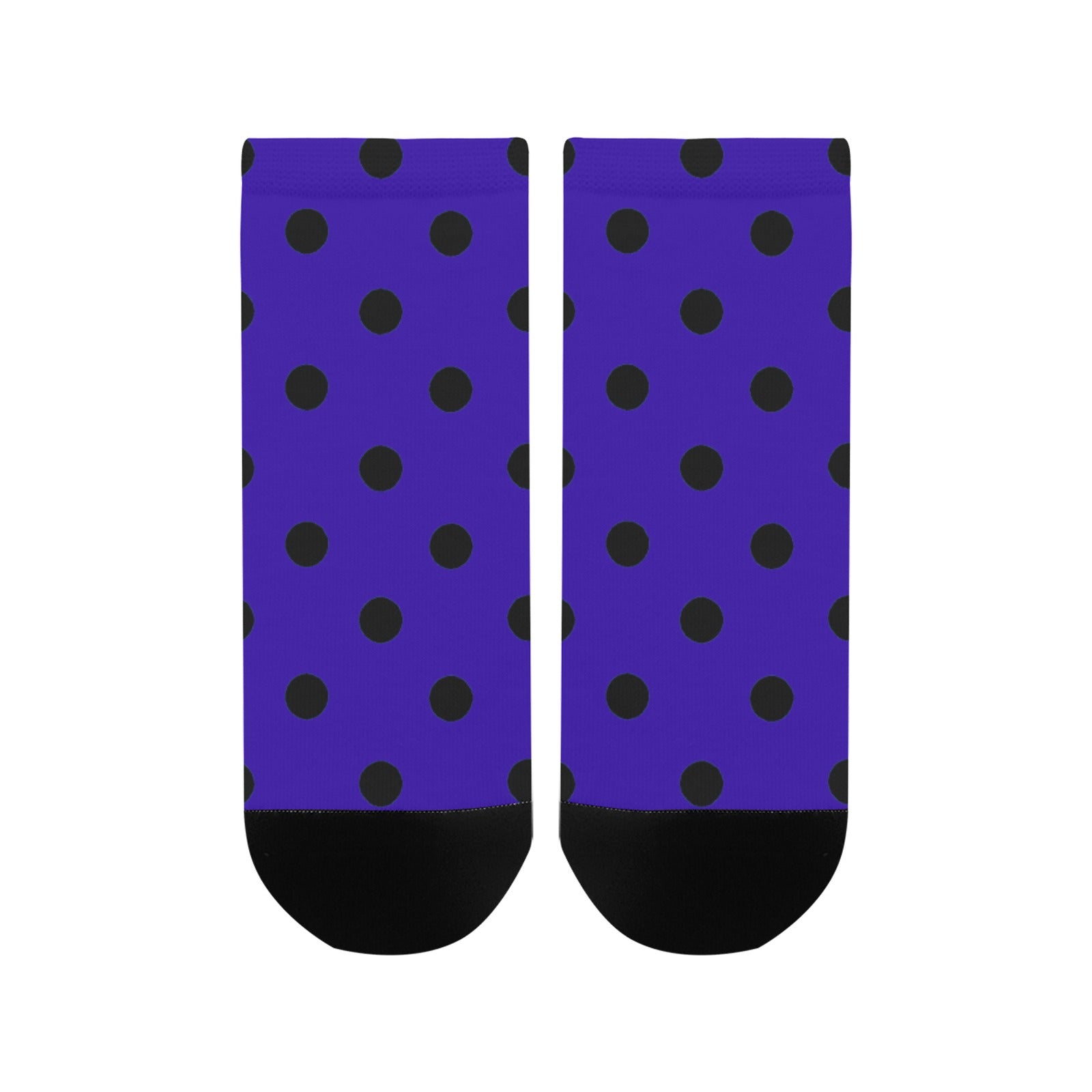fz women's dot ankle socks one size / fz dot socks - blue women's ankle socks