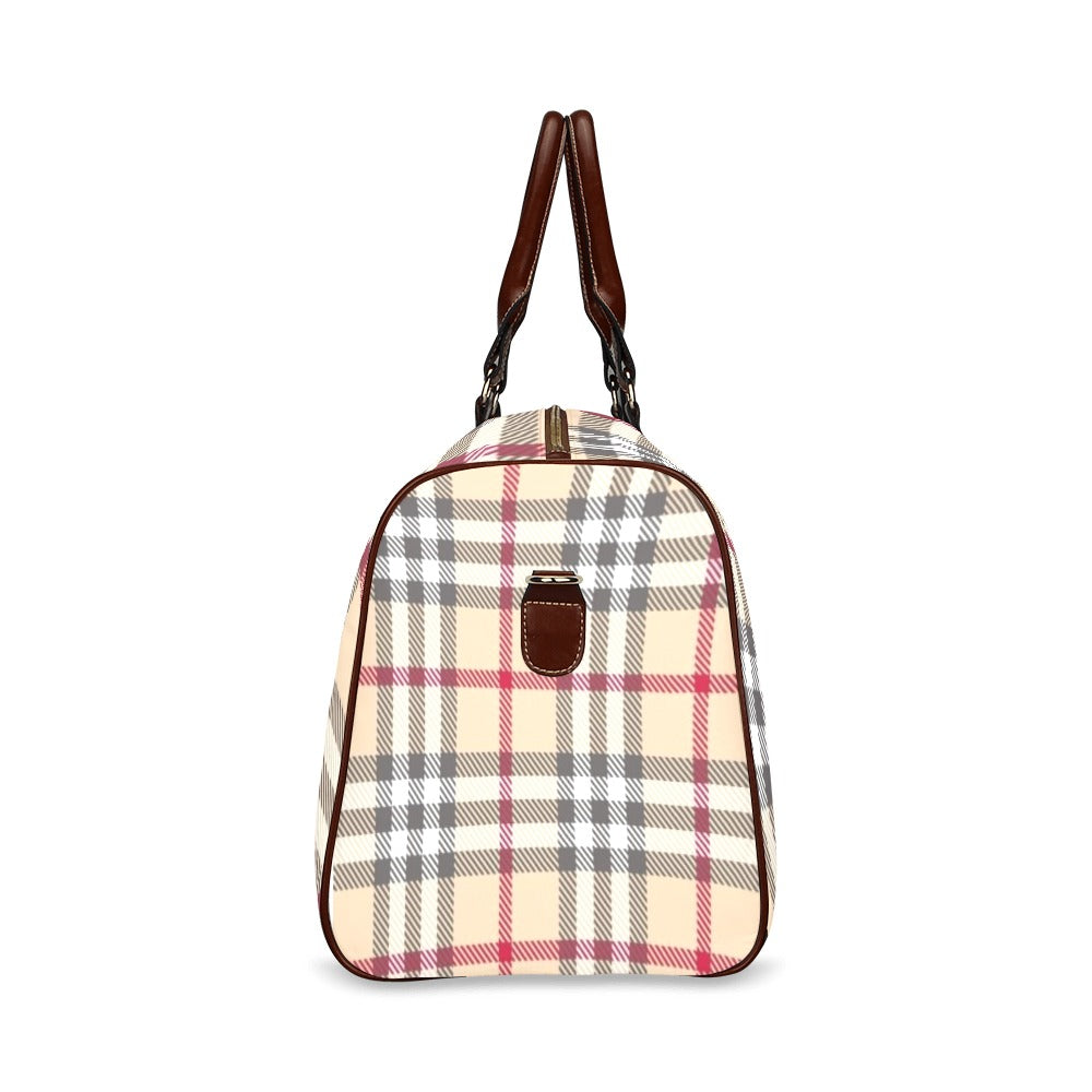 fz plaid travel bag too
