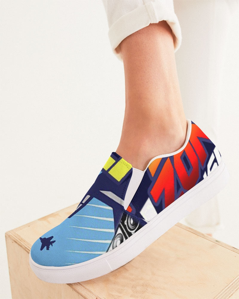 the beginning women's slip-on canvas shoe