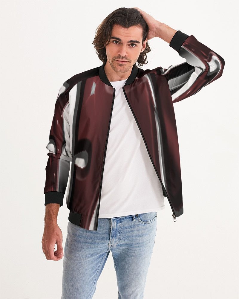 the zone circle men's bomber jacket