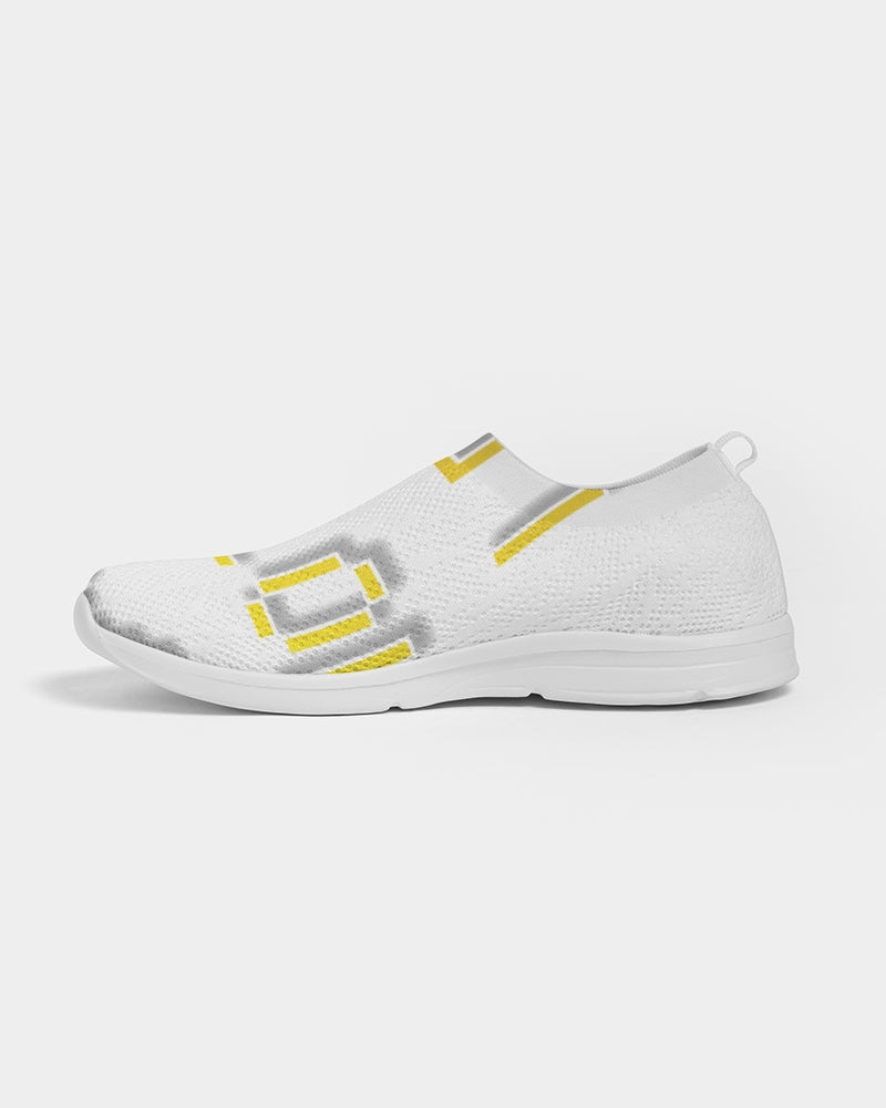 white zone upgraded women's slip-on flyknit shoe