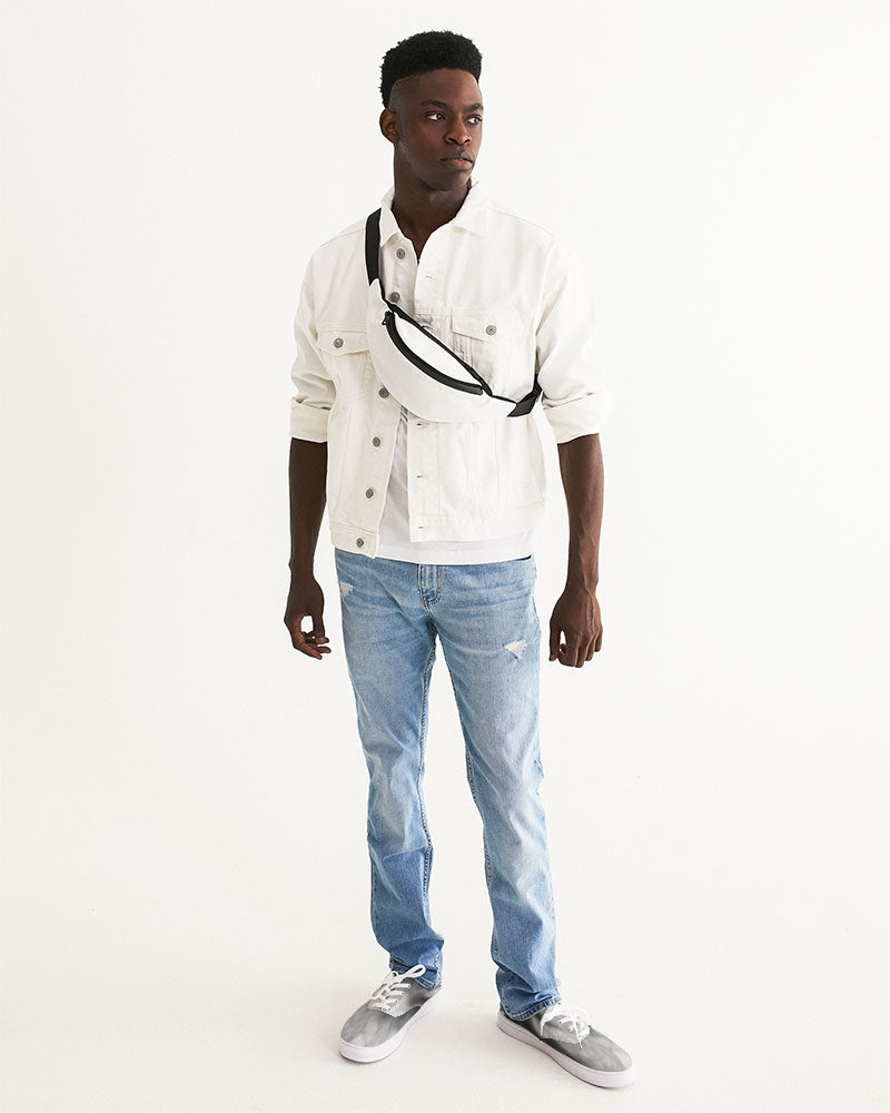 weed zone men's lace up canvas shoe