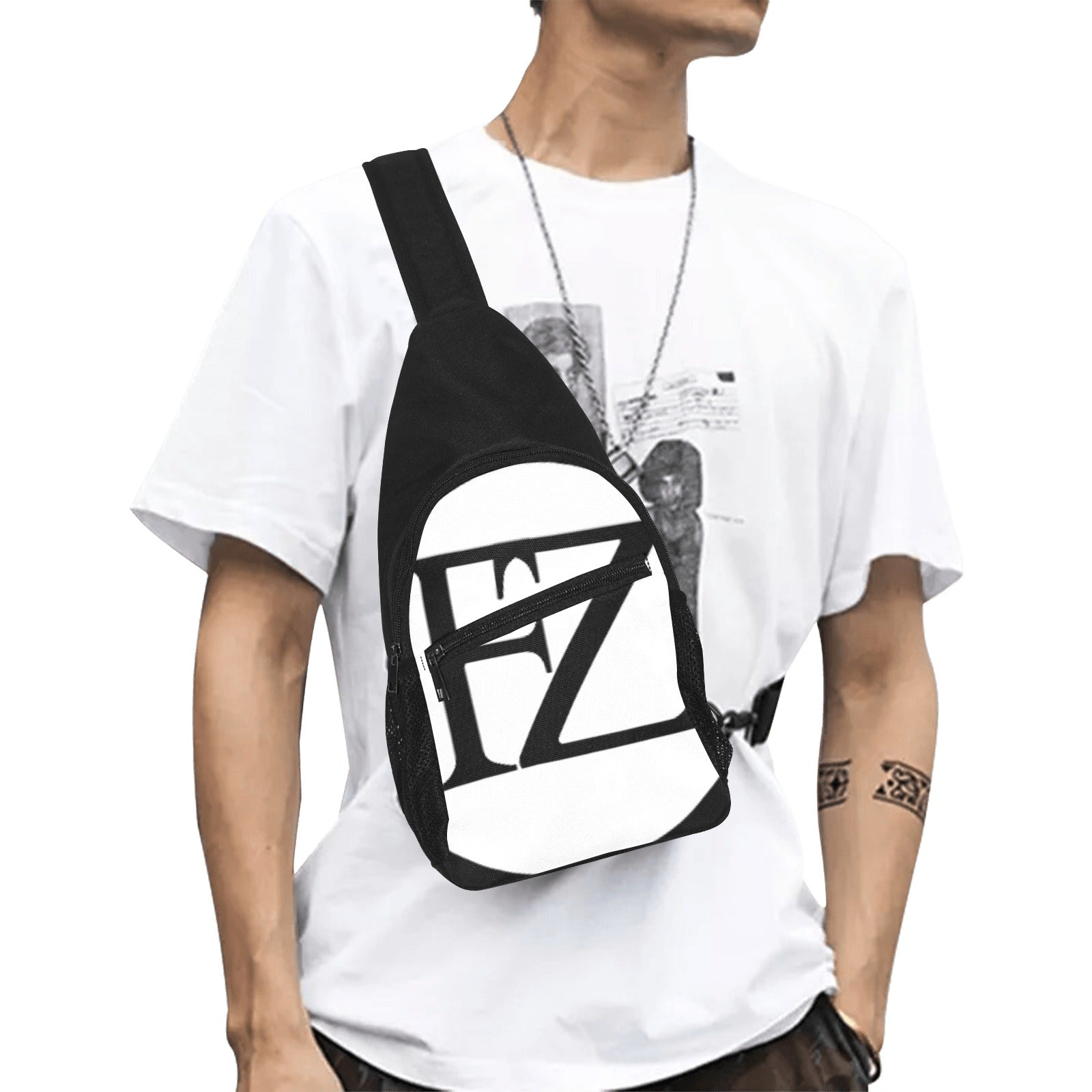 fz men's chest bag too one size / fz men's chest bag all over print chest bag(model1719)