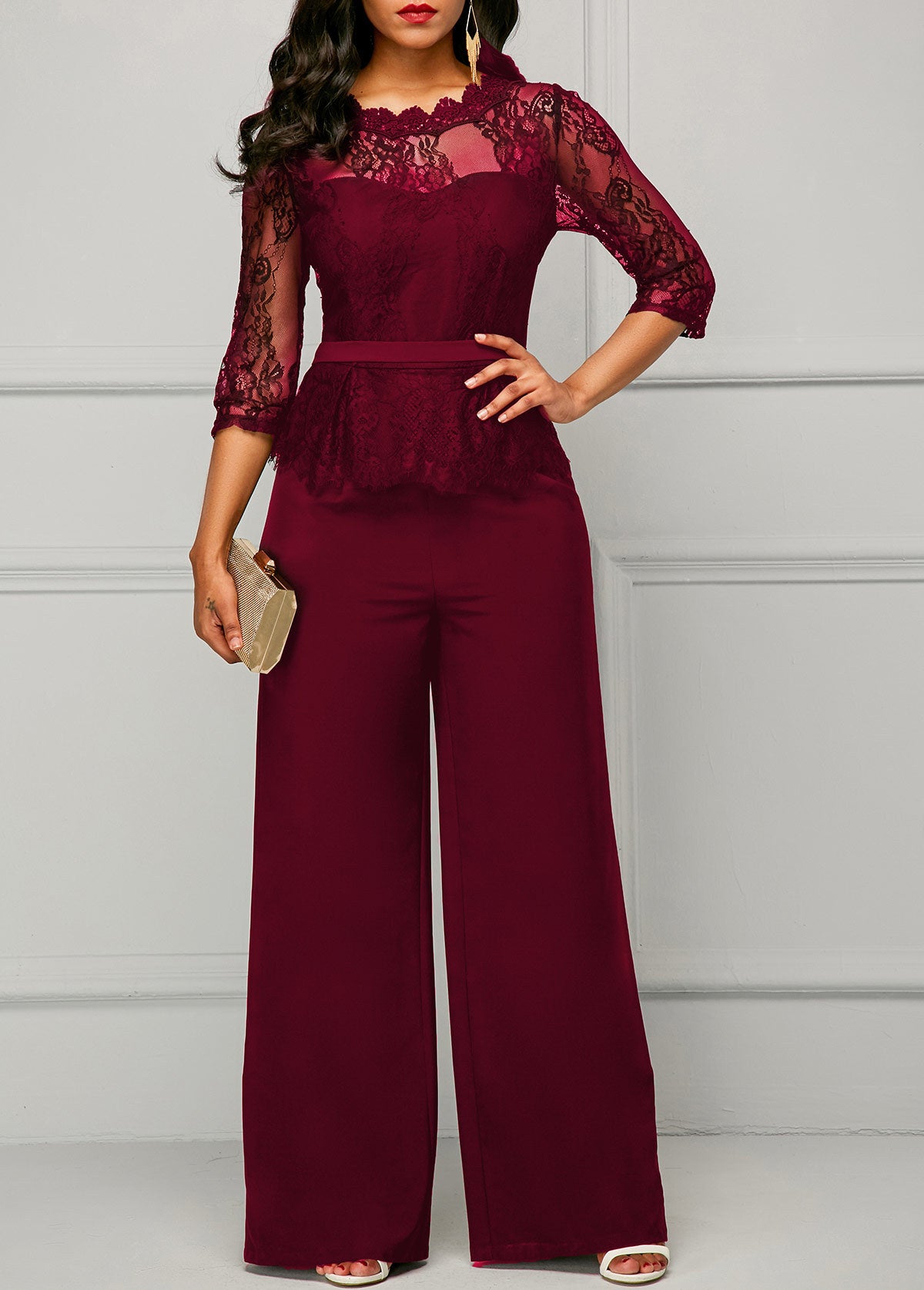 FZ Women's Sexy Lace Jumpsuit - FZwear