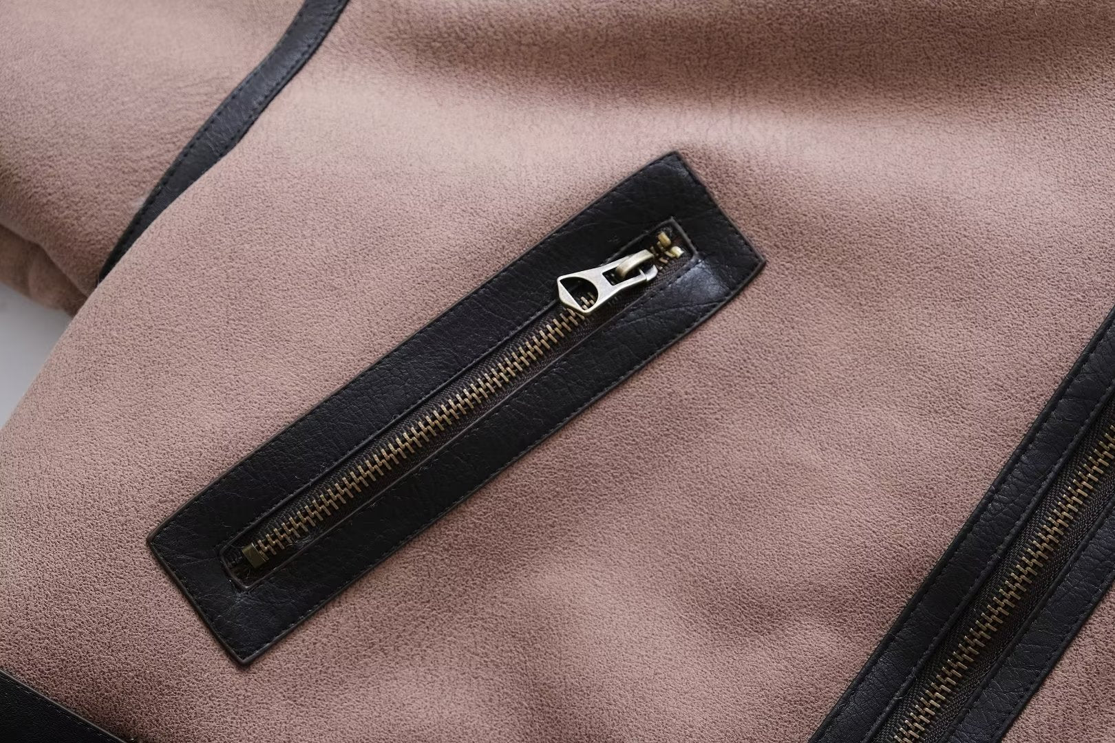 FZ Women's Double Sided Fleece Loose Lapels Jacket - FZwear