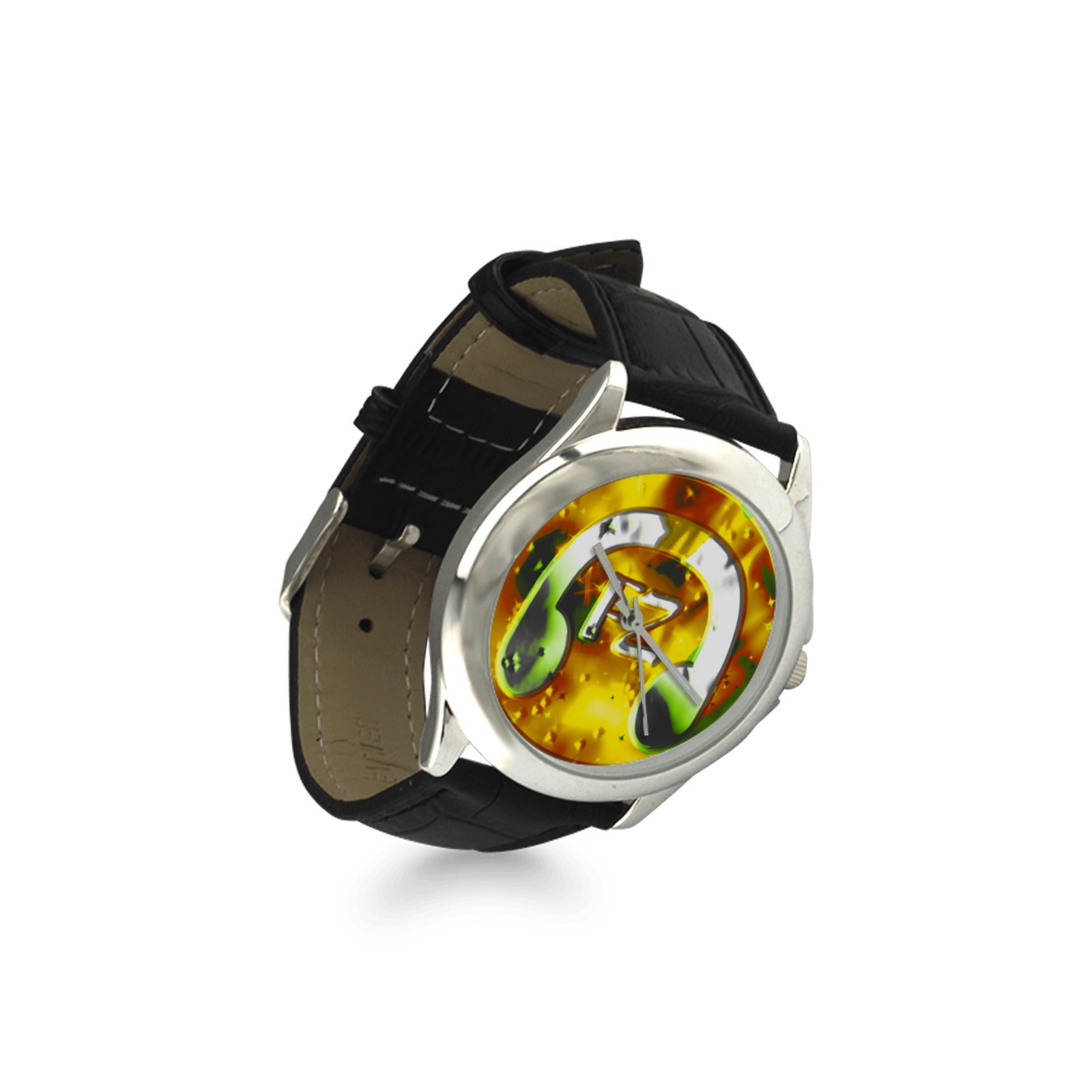 fz women's watch - yellow women's classic leather strap watch (model 203)