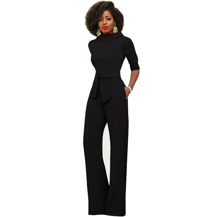 FZ Women High Waist Wide Leg Jumpsuit - FZwear