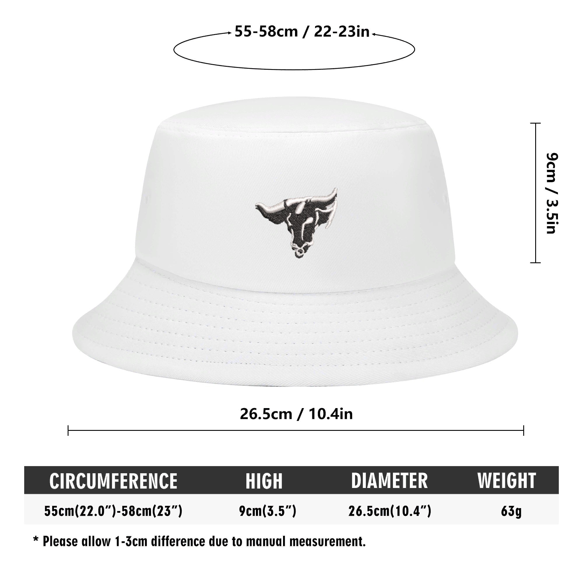 fz embroidered bucket hats