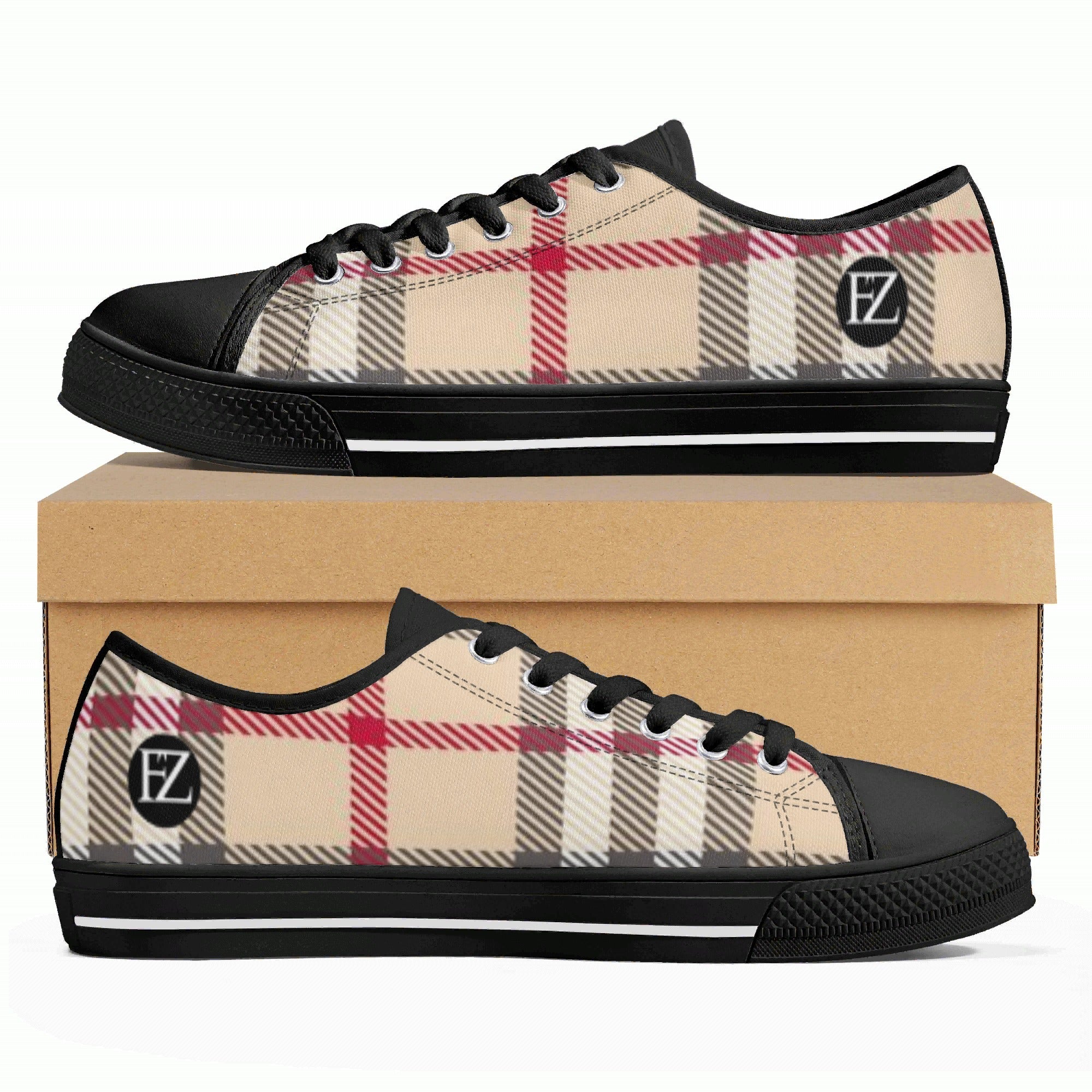 fz men's low top canvas shoes