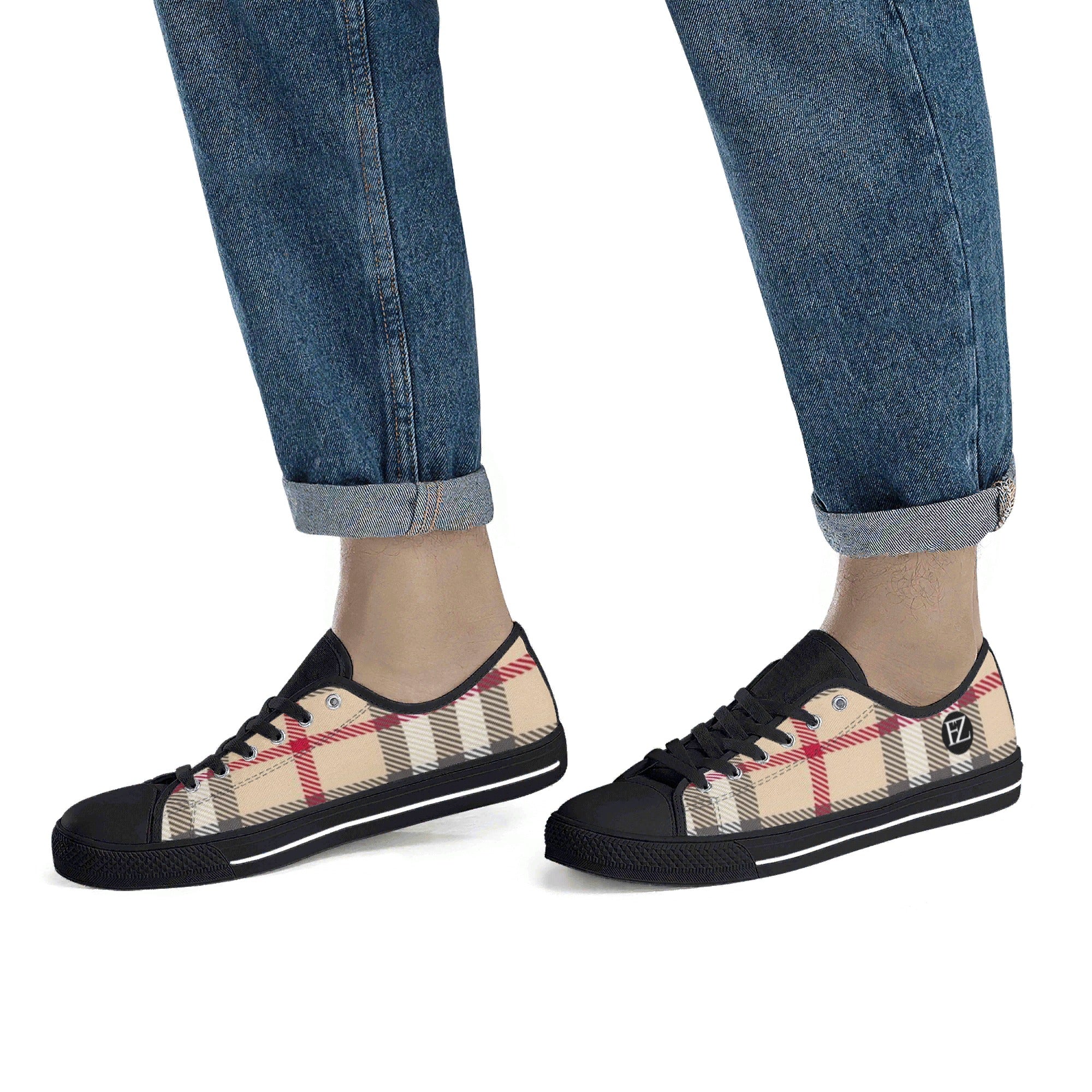 fz men's low top canvas shoes