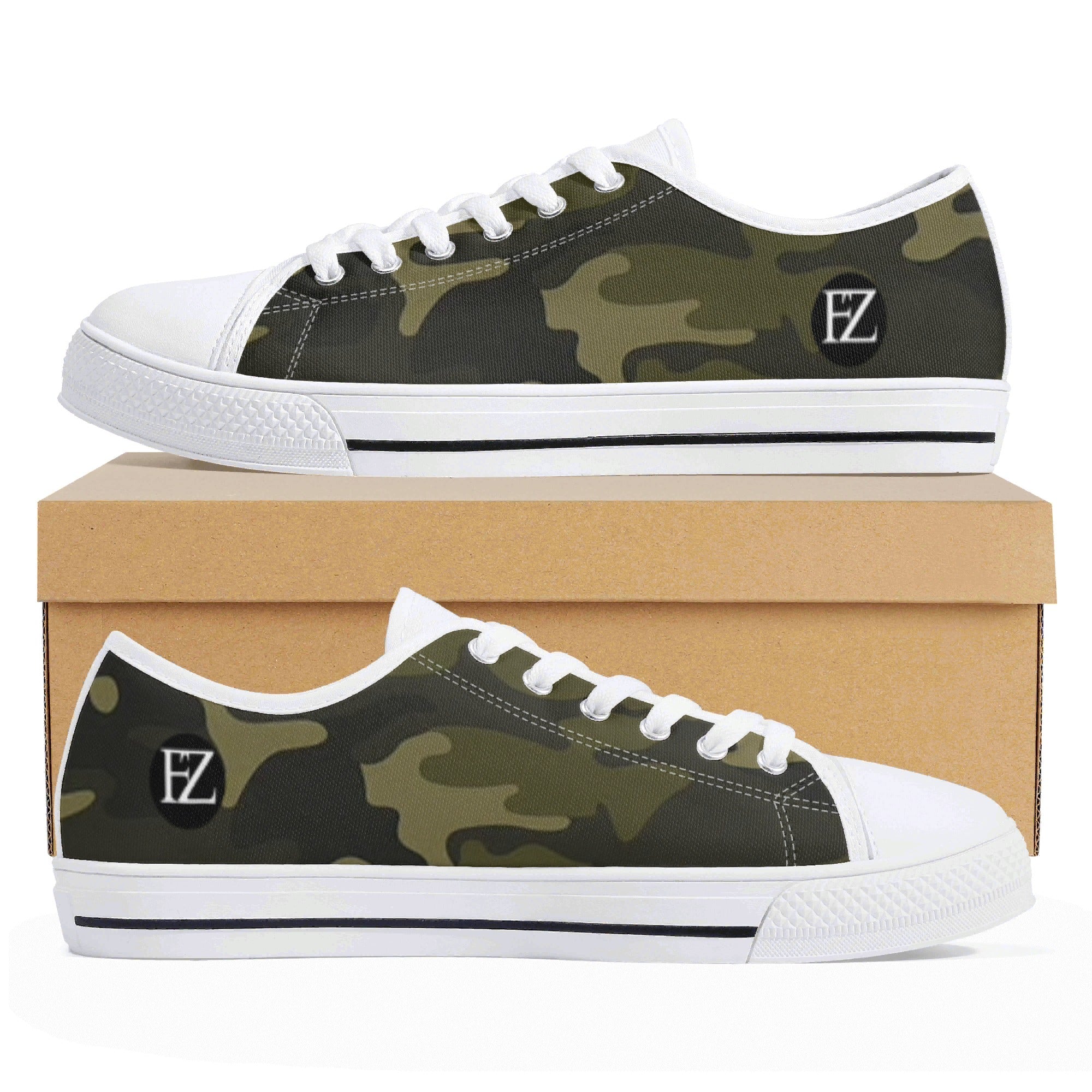 fz men's low top canvas shoes