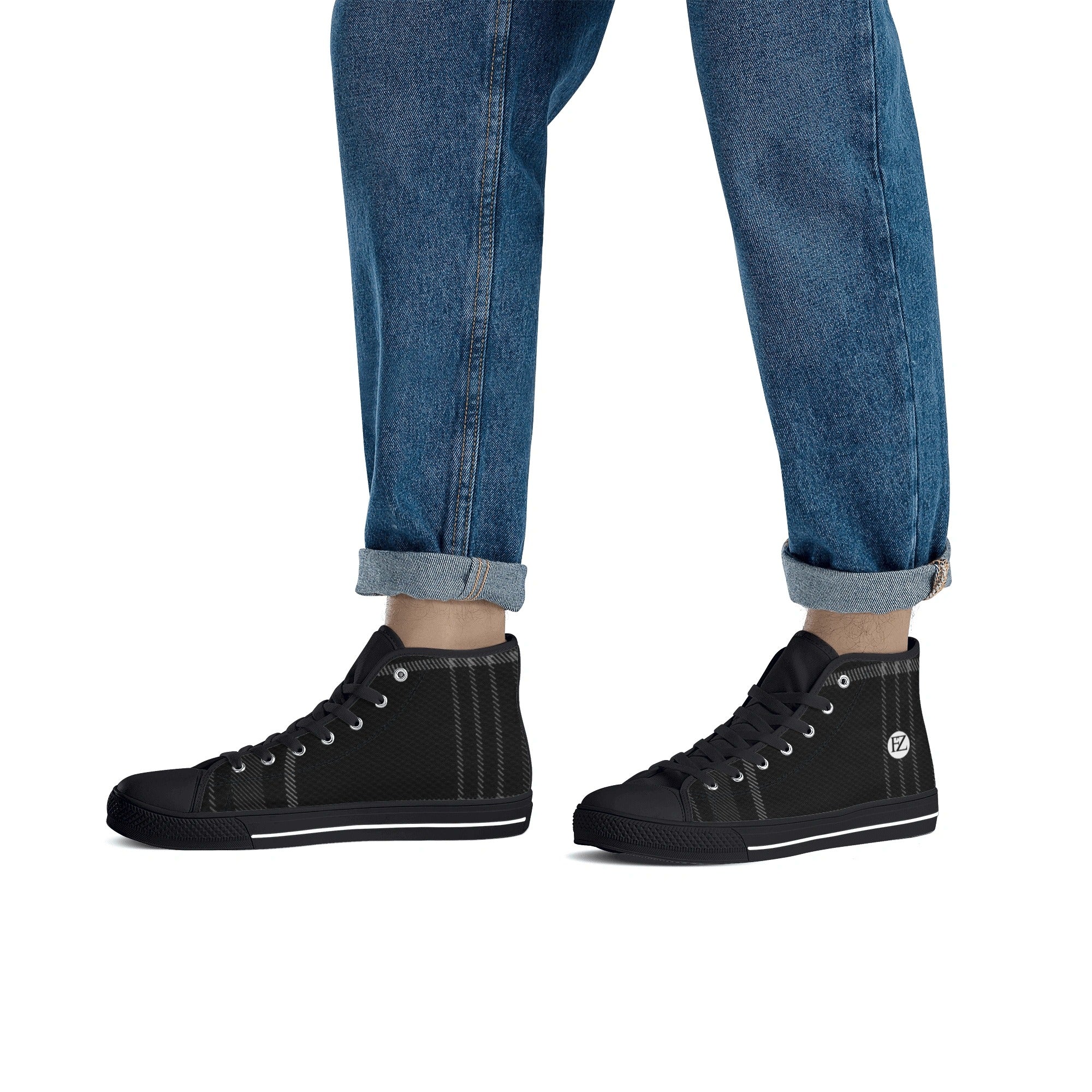 fz men's high top canvas shoes