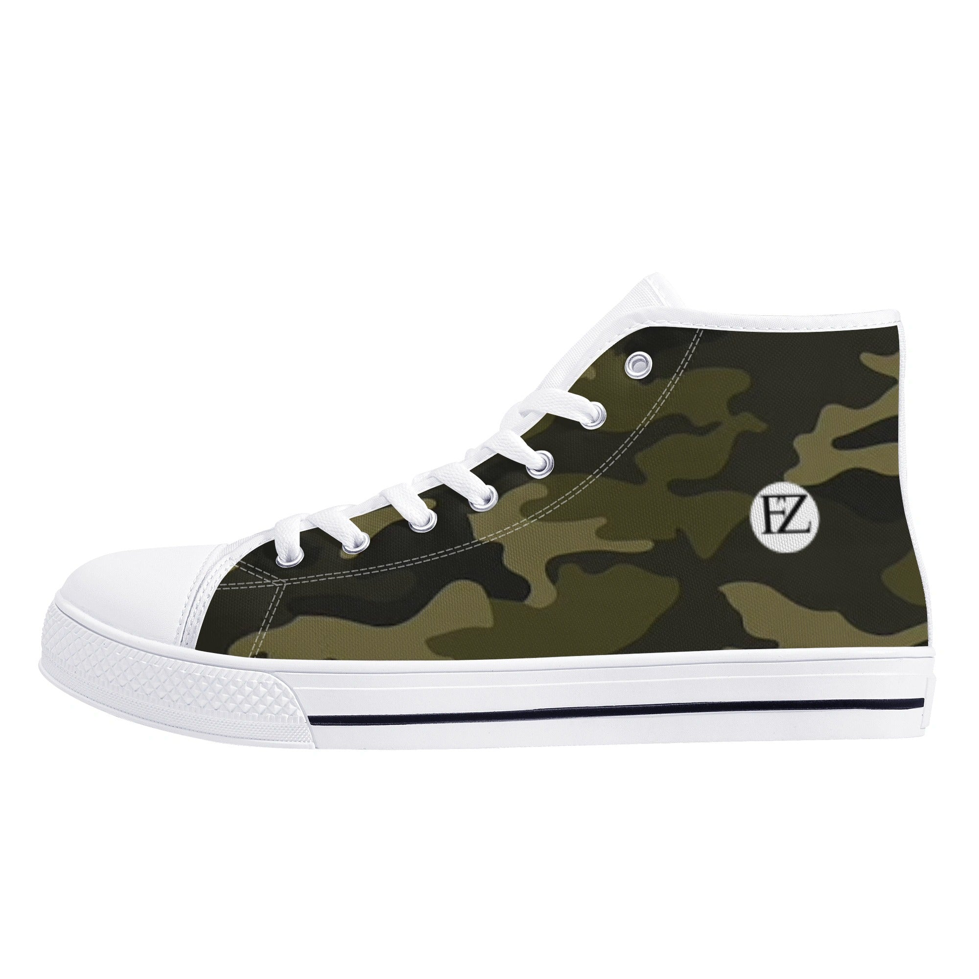 fz men's high top canvas shoes