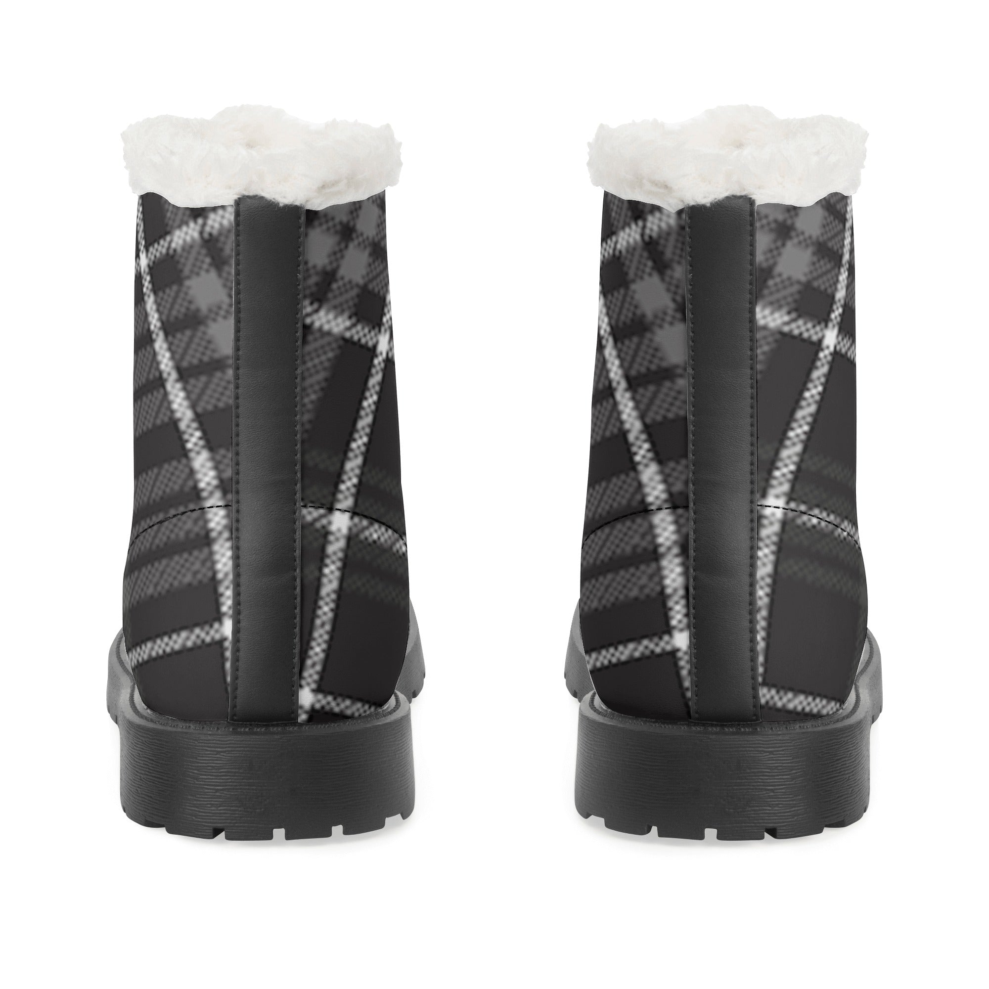 FZ Women's Faux Fur Leather Boots - FZwear