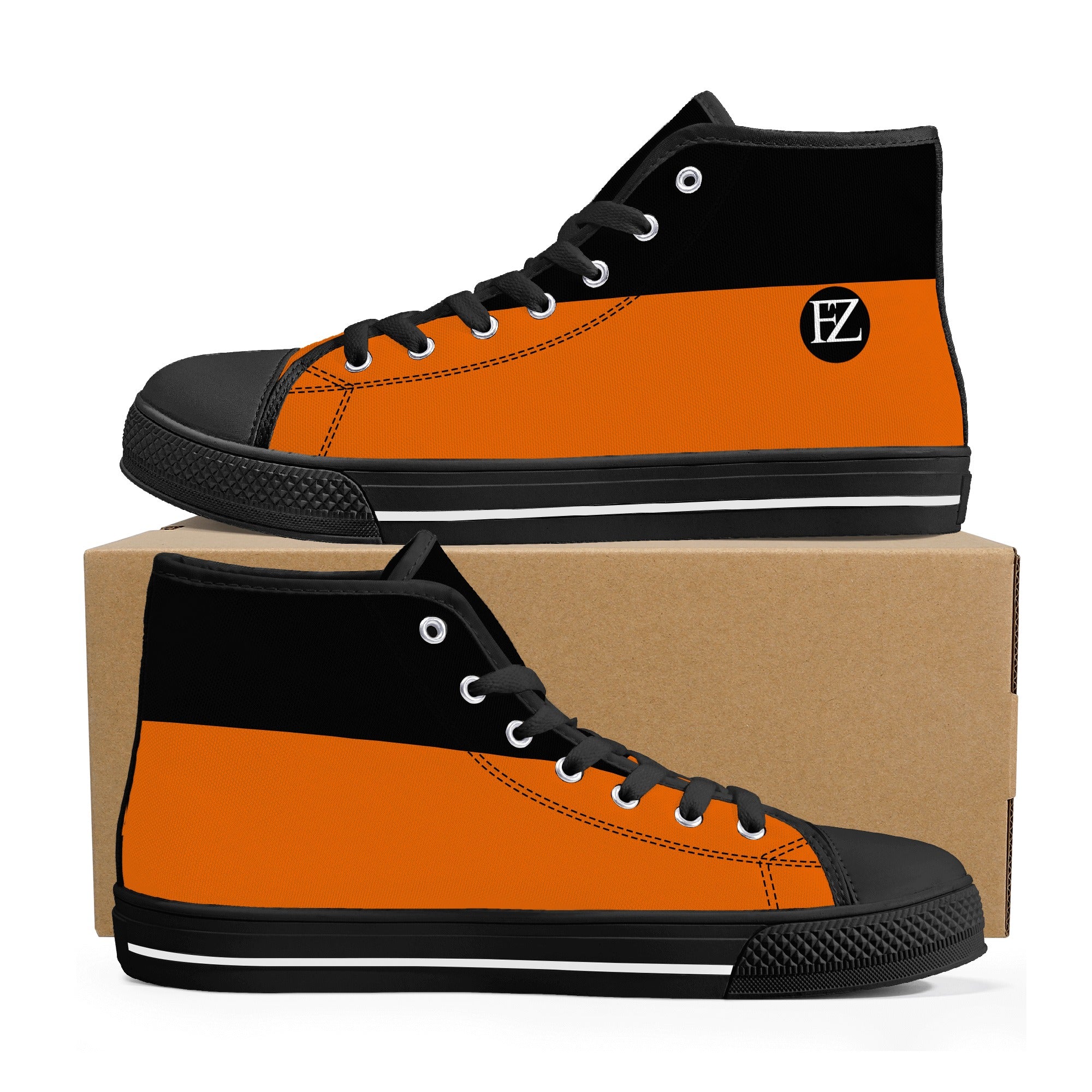 FZ Men's High Top Canvas Shoes - FZwear