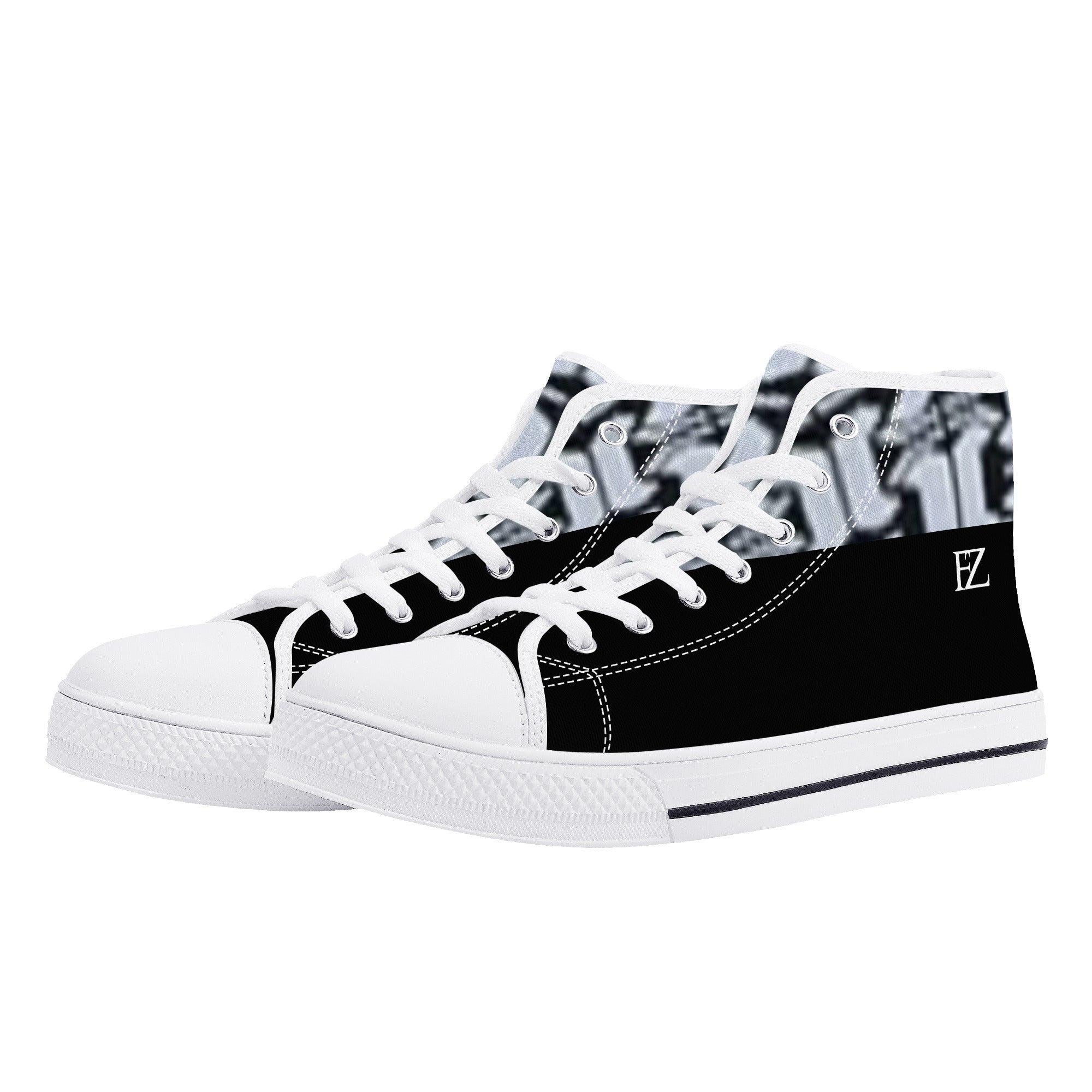 FZ Men's High Top Canvas Shoes - FZwear