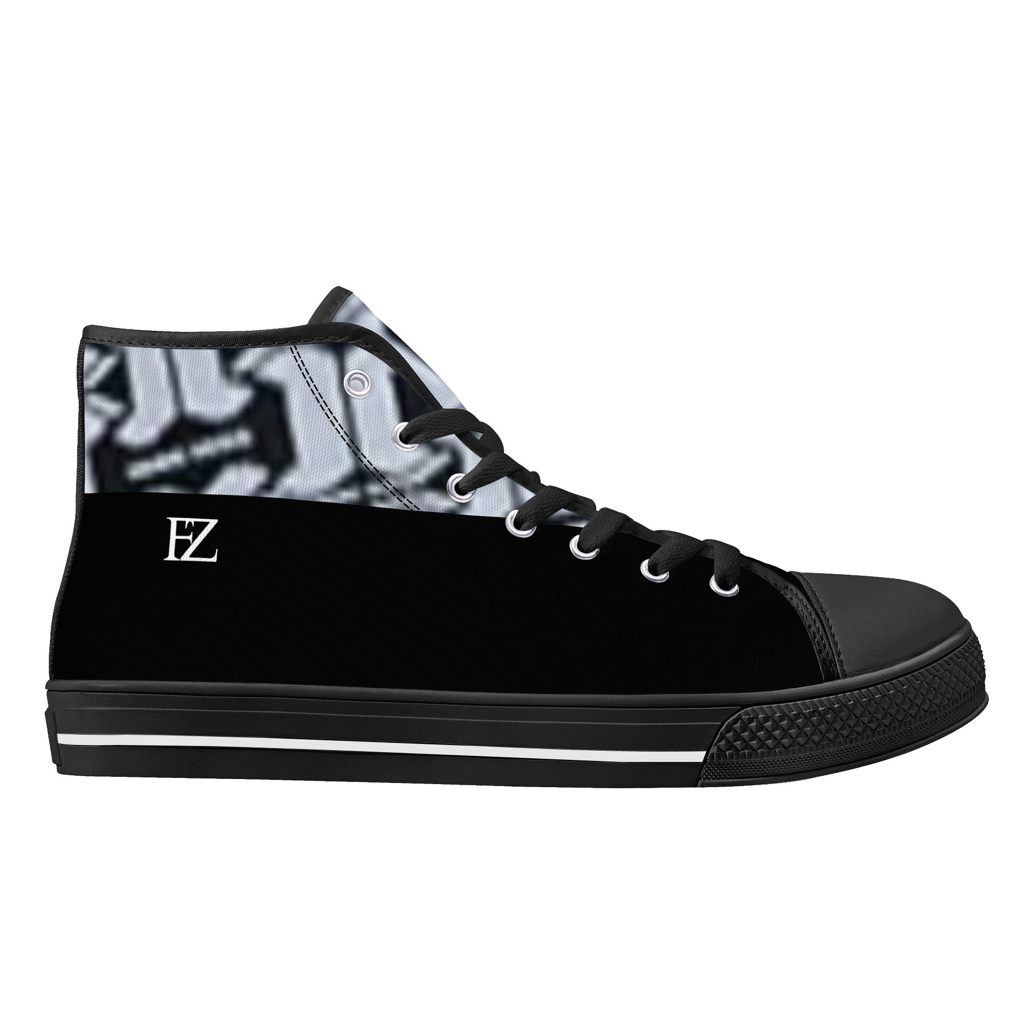 FZ Men's High Top Canvas Shoes - FZwear