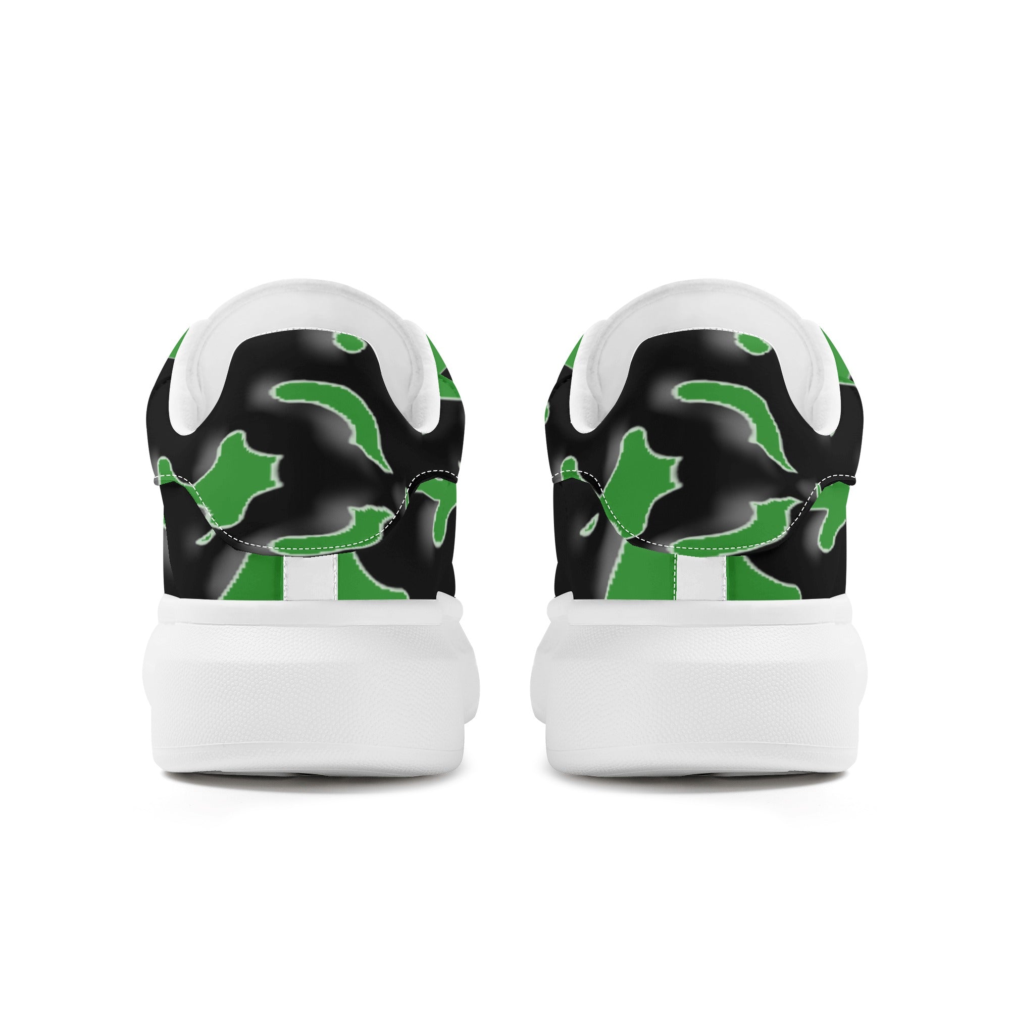 FZ Men's White Tongue Chunky Shoes - FZwear