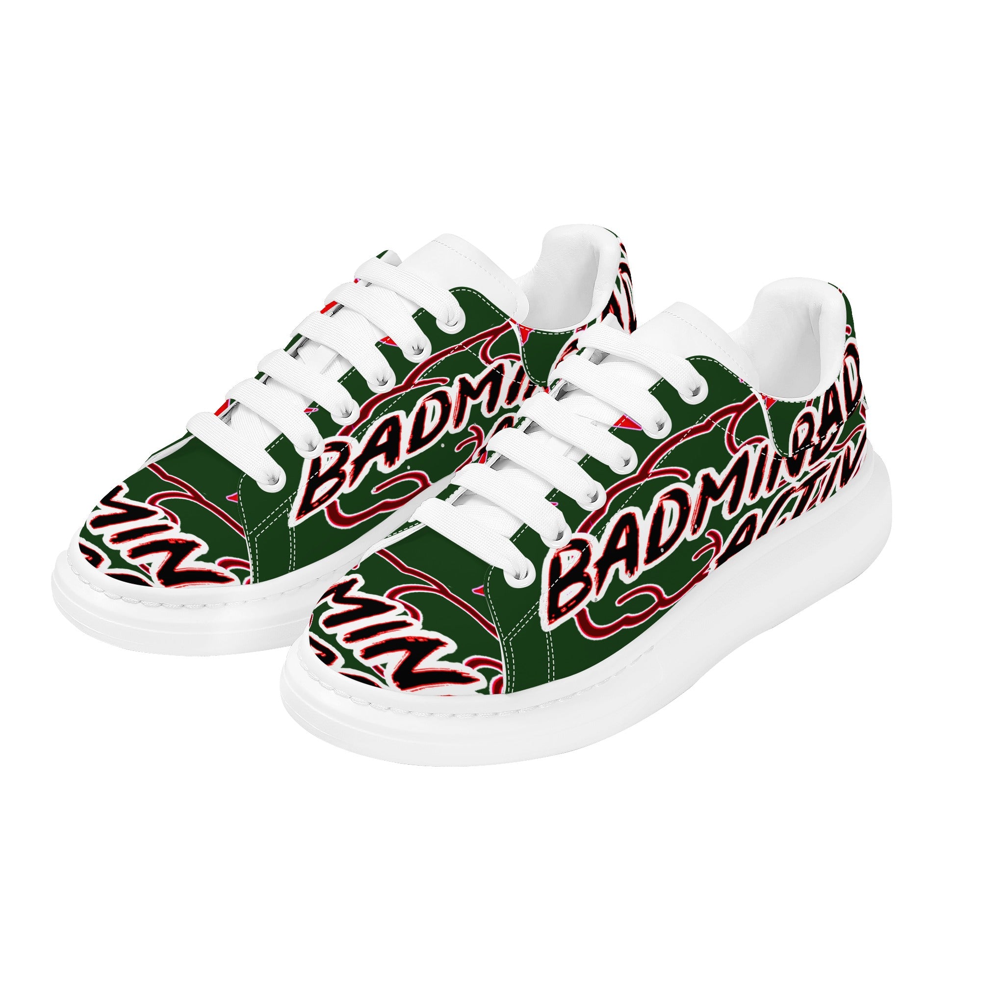 FZ Men's White Tongue Chunky Shoes - FZwear