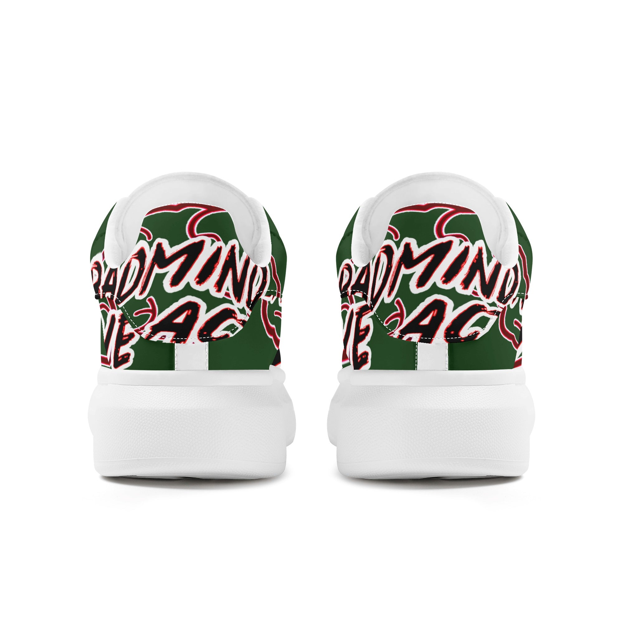 FZ Men's White Tongue Chunky Shoes - FZwear