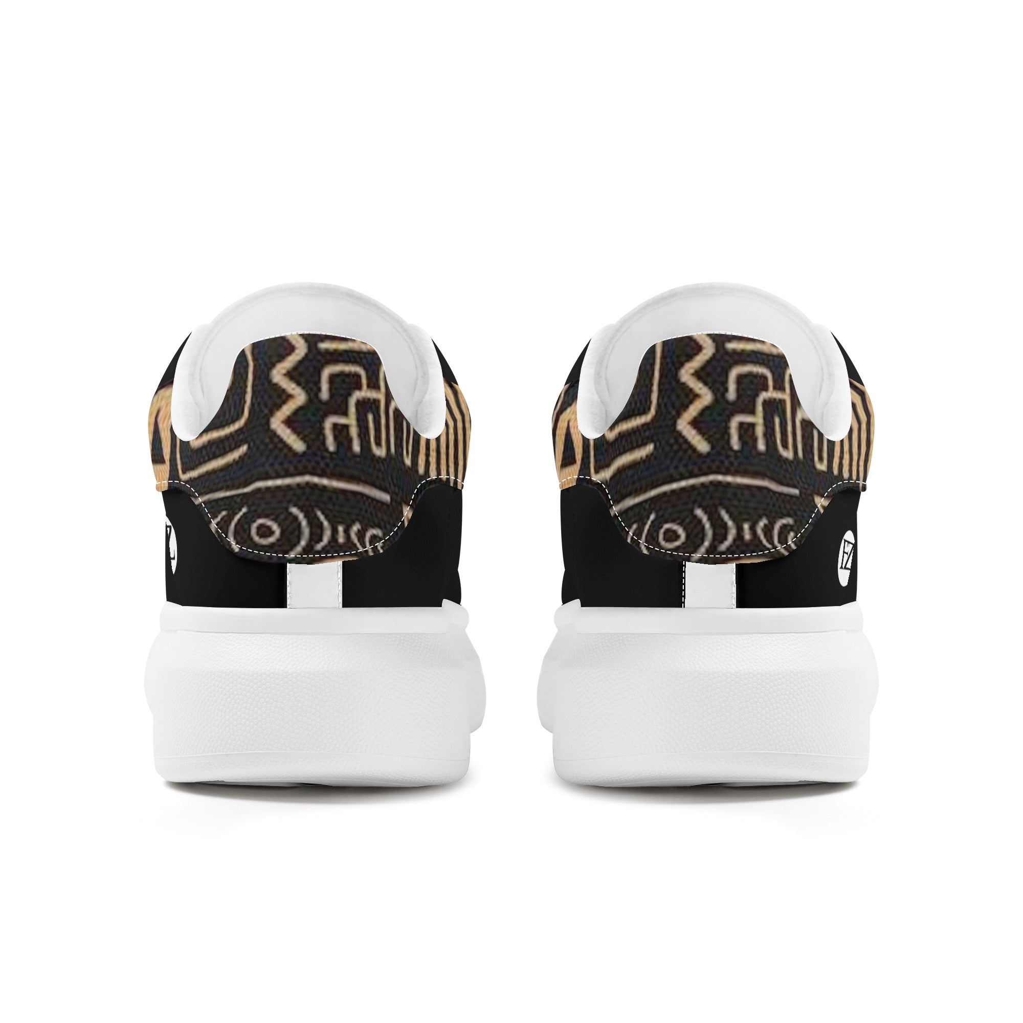 FZ Men's White Tongue Chunky Shoes - FZwear