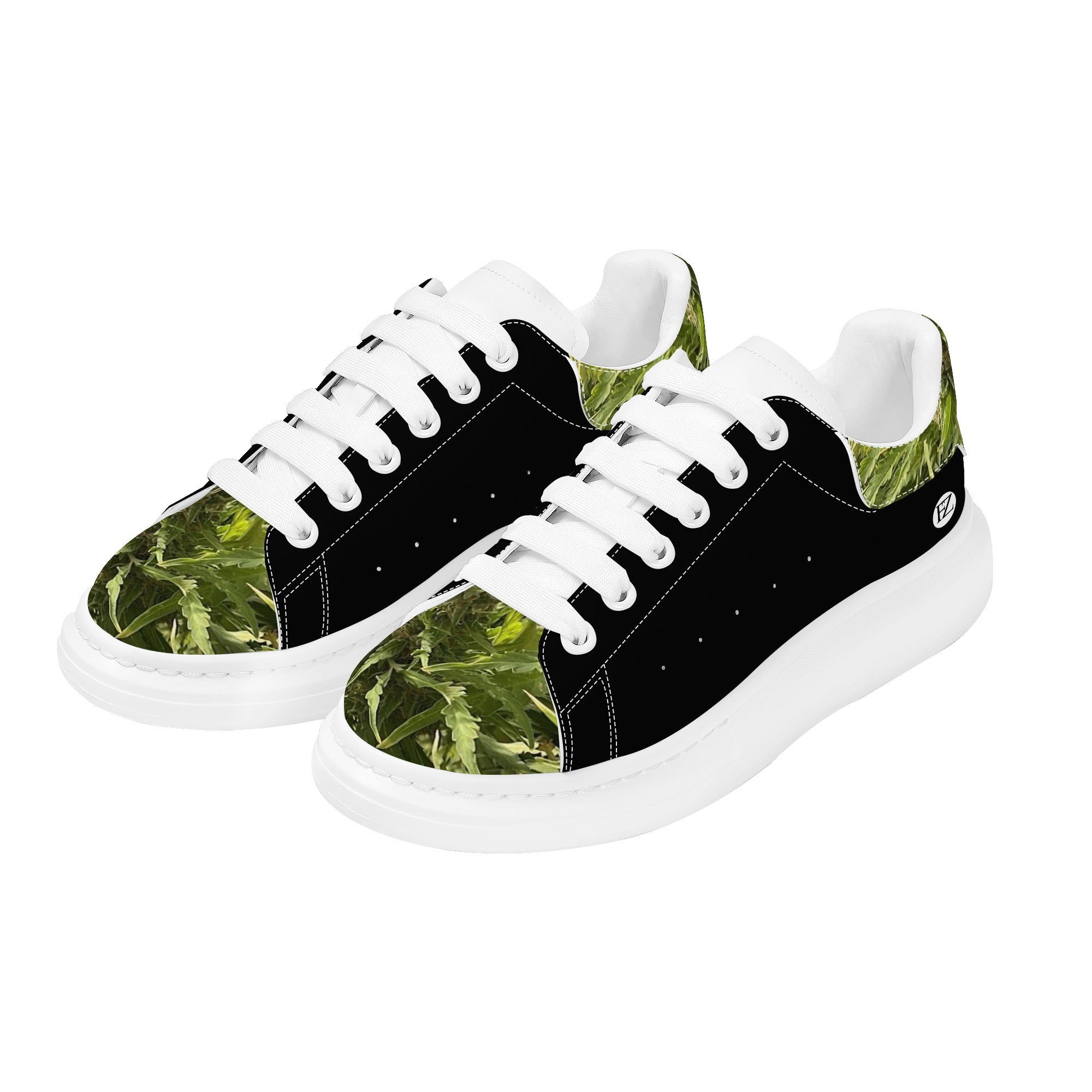 FZ Men's White Tongue Chunky Shoes - FZwear