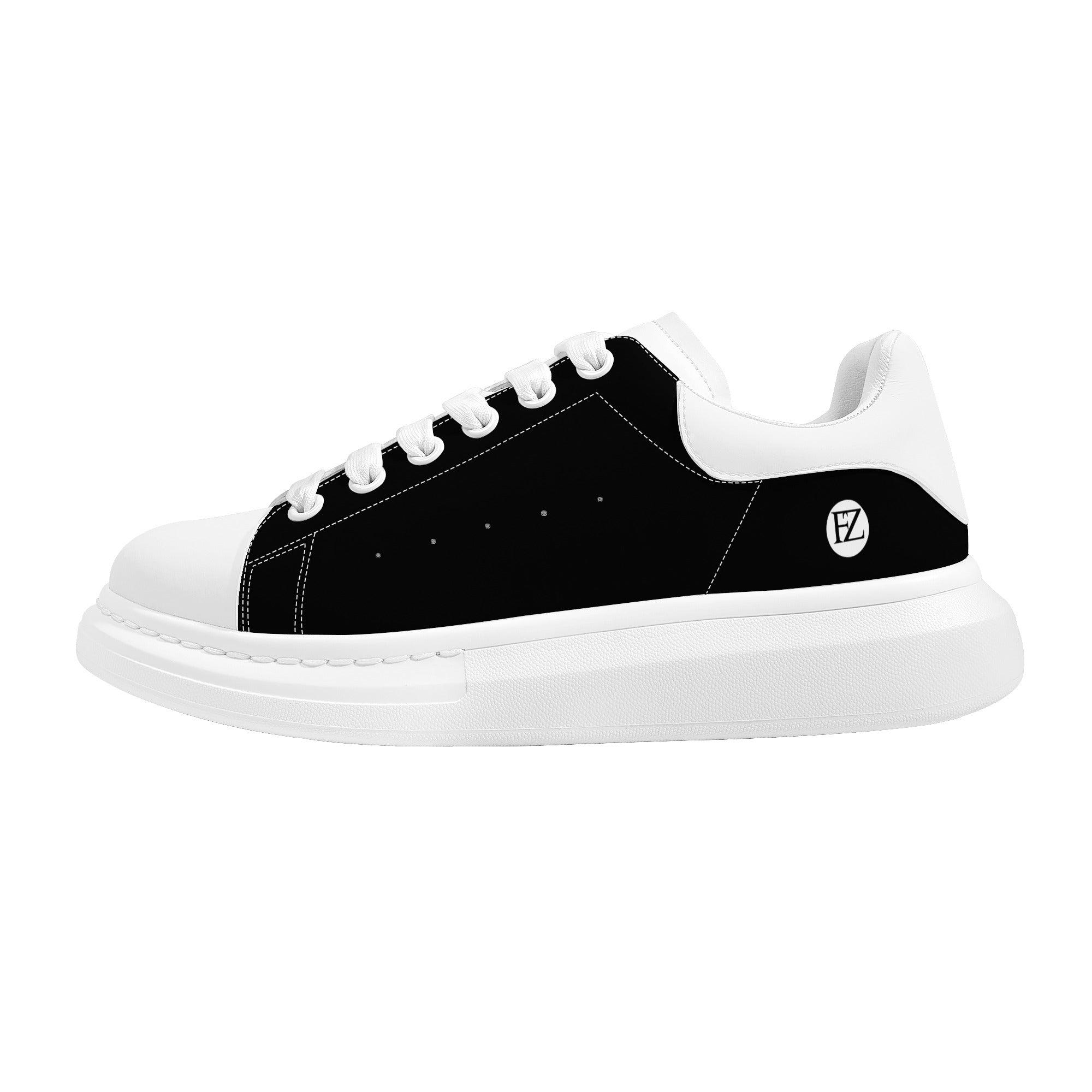 FZ Men's White Tongue Chunky Shoes - FZwear